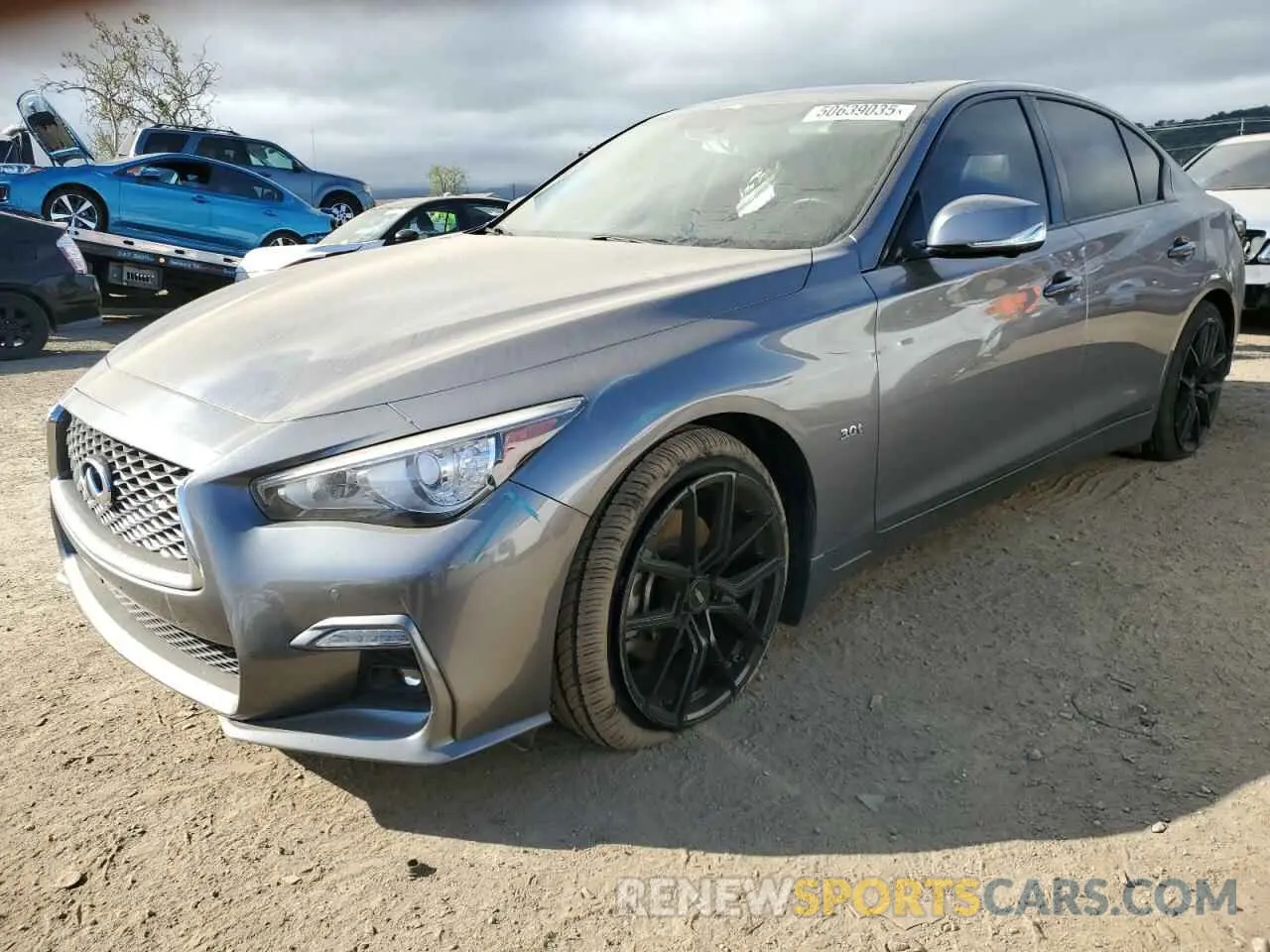 1 fotografías del automóvil dañado JN1EV7AP0KM542273 INFINITI Q50 2019