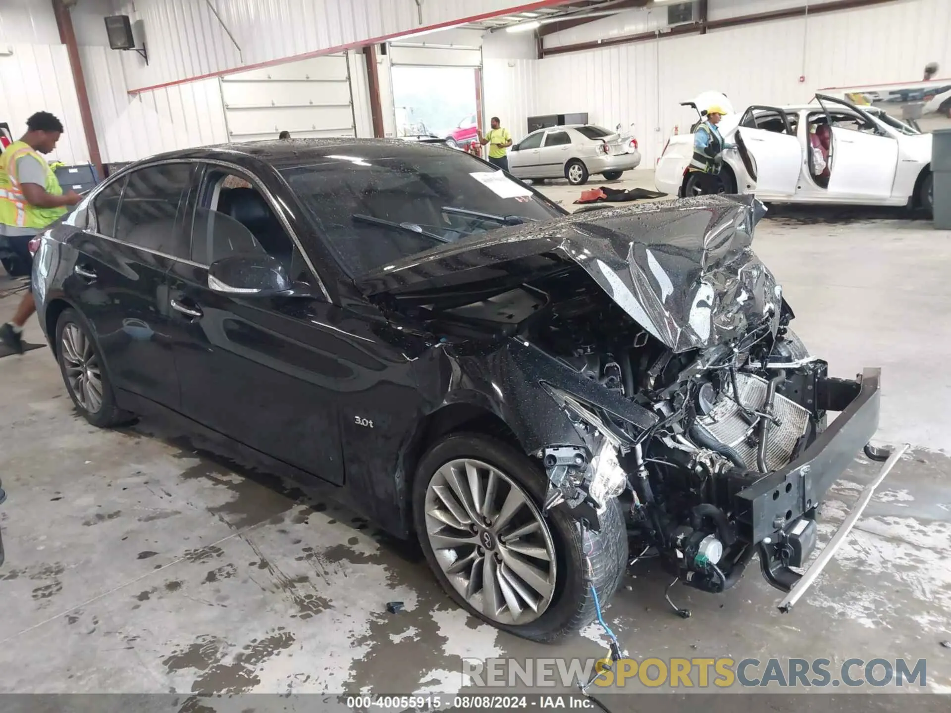 1 fotografías del automóvil dañado JN1EV7AP1KM512392 INFINITI Q50 2019