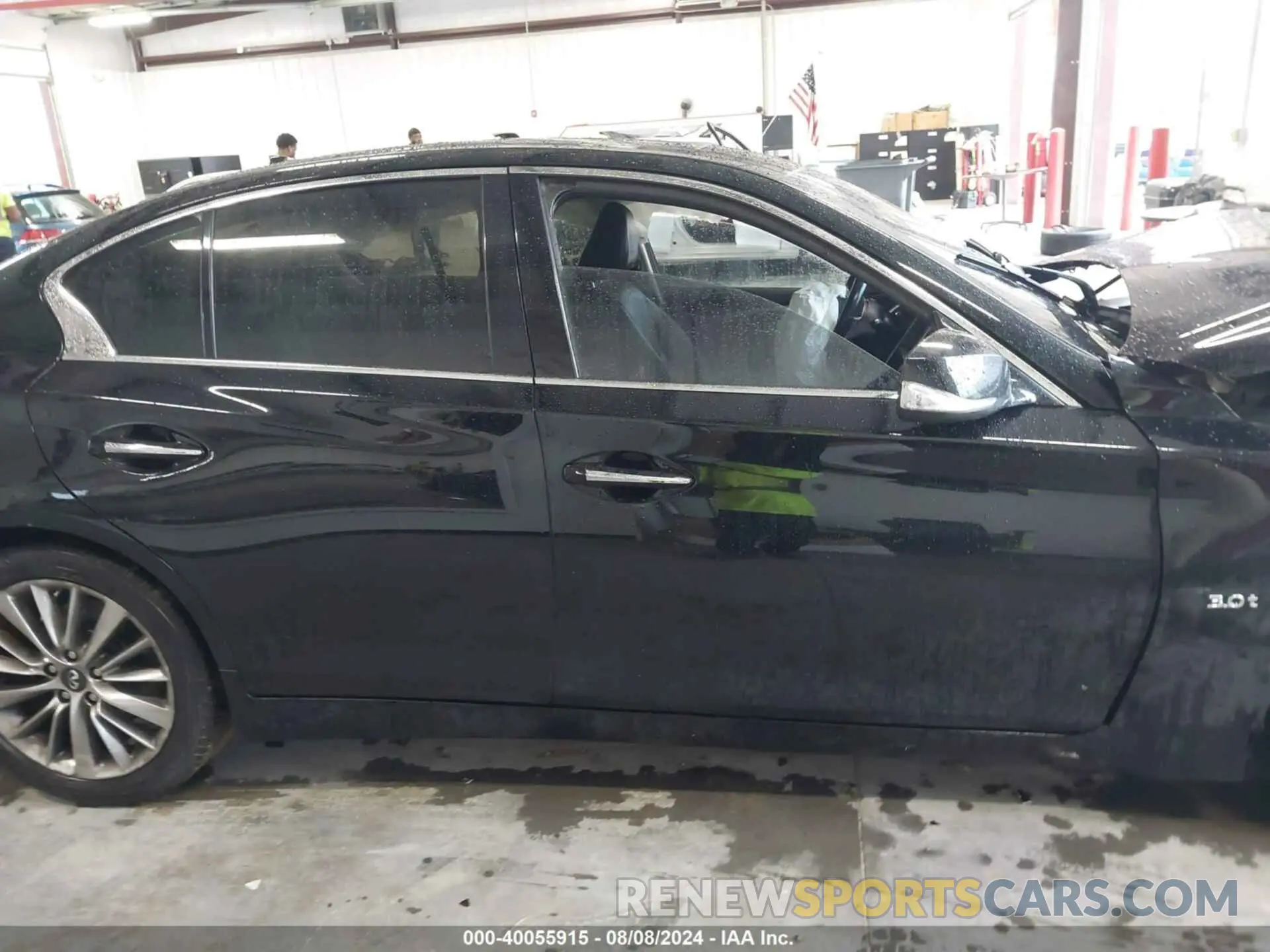 13 fotografías del automóvil dañado JN1EV7AP1KM512392 INFINITI Q50 2019