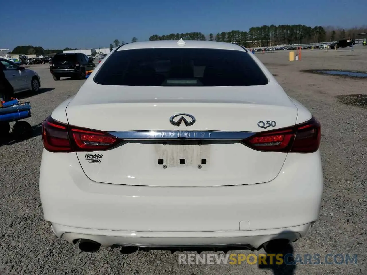 6 fotografías del automóvil dañado JN1EV7AP2KM518167 INFINITI Q50 2019