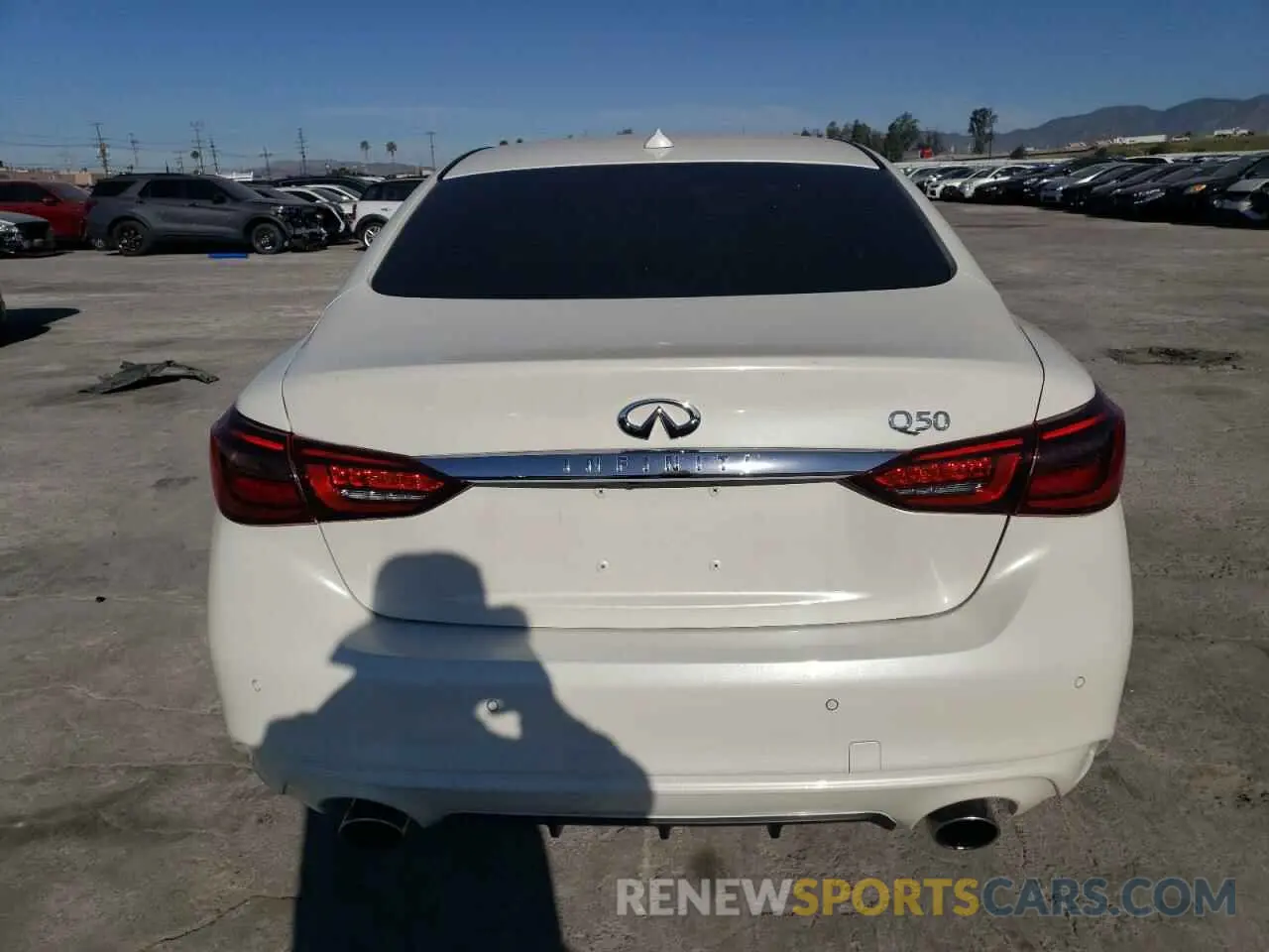 6 fotografías del automóvil dañado JN1EV7AP2KM518685 INFINITI Q50 2019