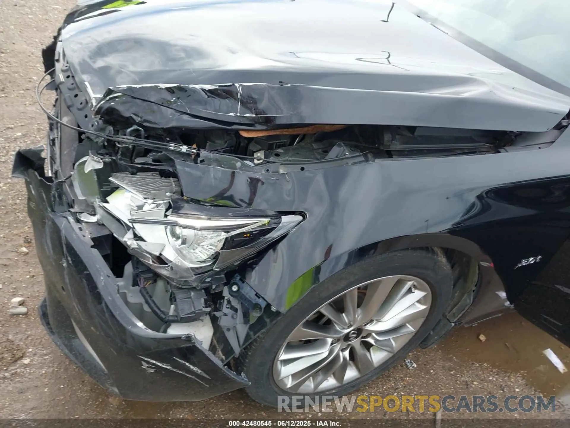 18 fotografías del automóvil dañado JN1EV7AP2KM541559 INFINITI Q50 2019