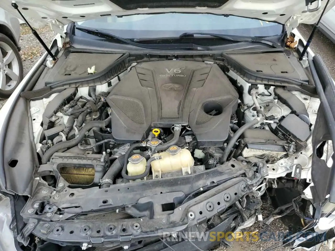 11 fotografías del automóvil dañado JN1EV7AP3KM515083 INFINITI Q50 2019