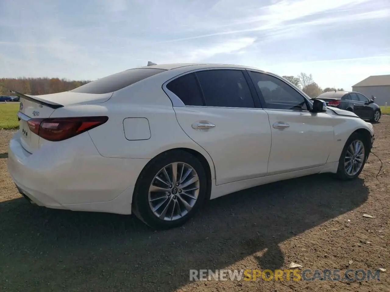 3 fotografías del automóvil dañado JN1EV7AP3KM515083 INFINITI Q50 2019
