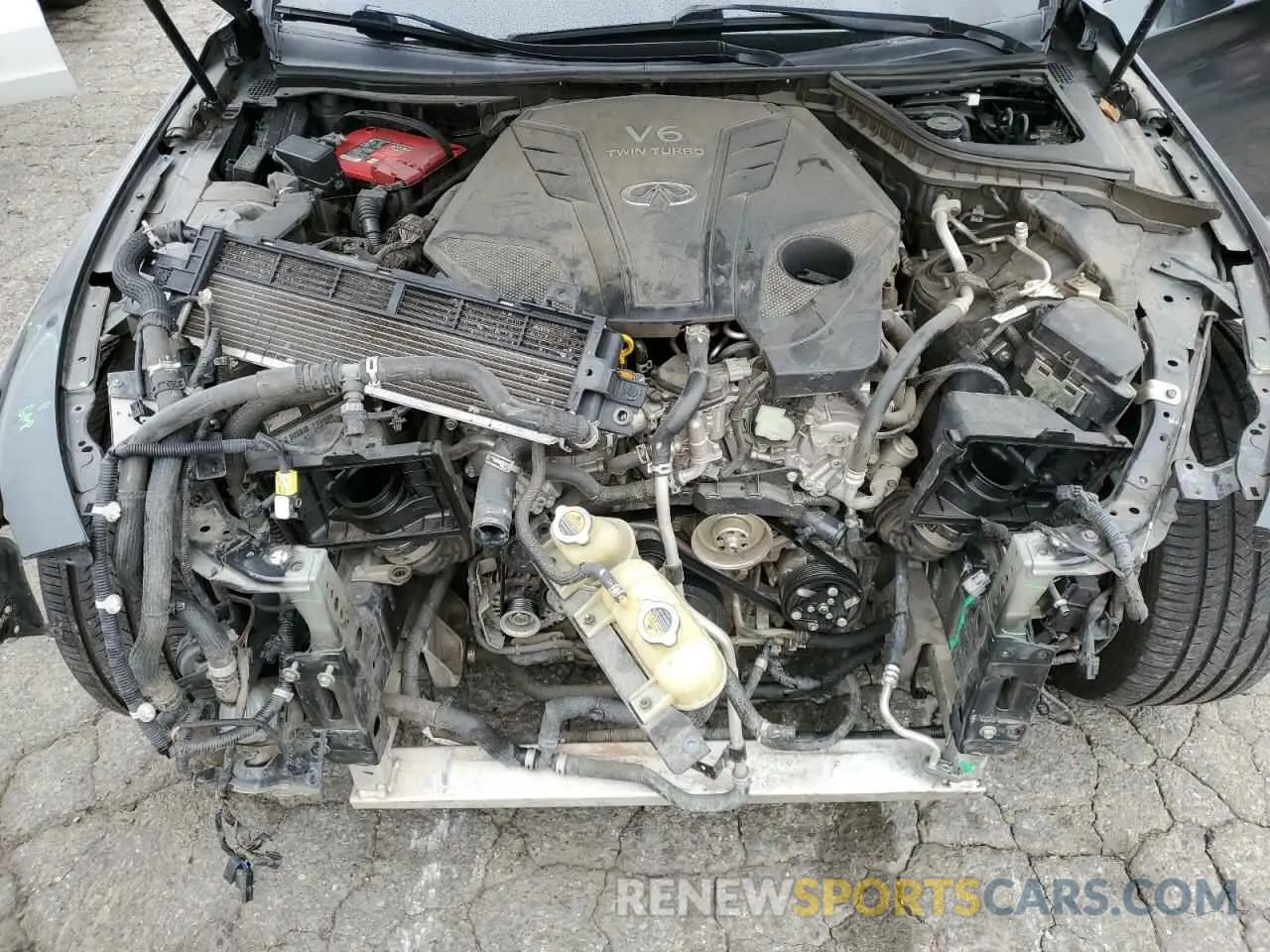 11 fotografías del automóvil dañado JN1EV7AP3KM516931 INFINITI Q50 2019