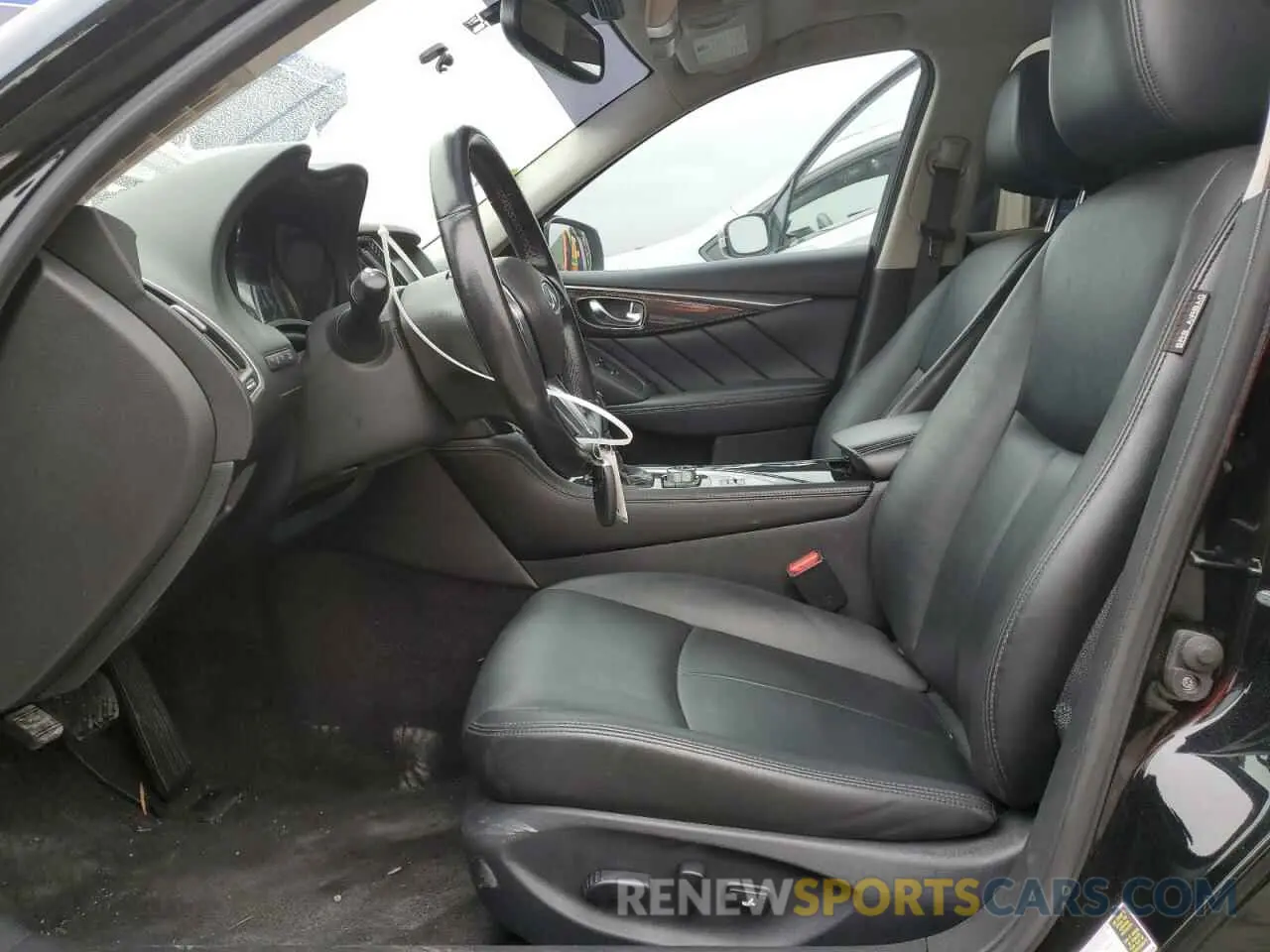 7 fotografías del automóvil dañado JN1EV7AP3KM516931 INFINITI Q50 2019