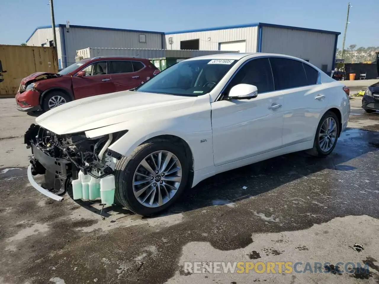 1 fotografías del automóvil dañado JN1EV7AP3KM541621 INFINITI Q50 2019