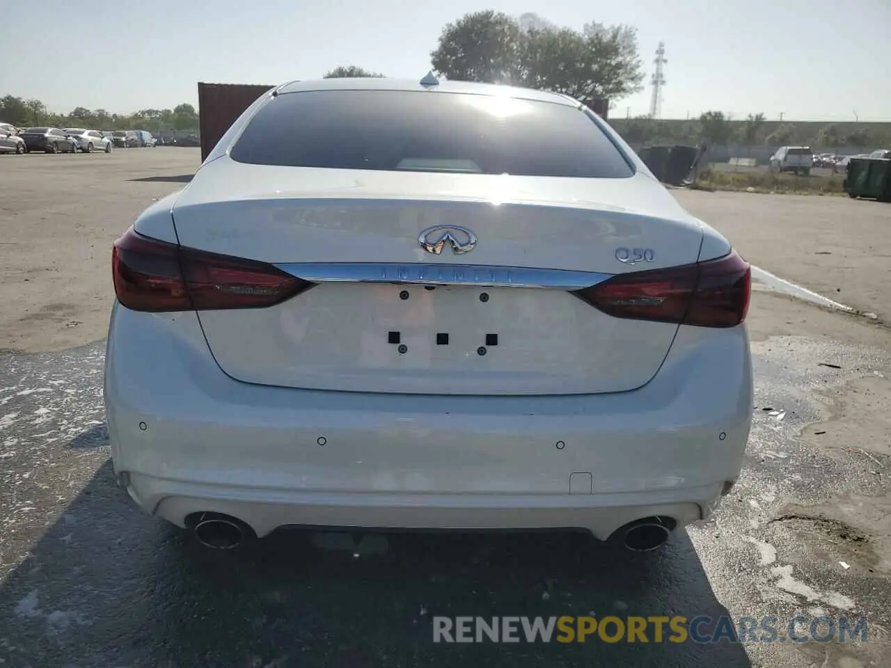 6 fotografías del automóvil dañado JN1EV7AP3KM541621 INFINITI Q50 2019