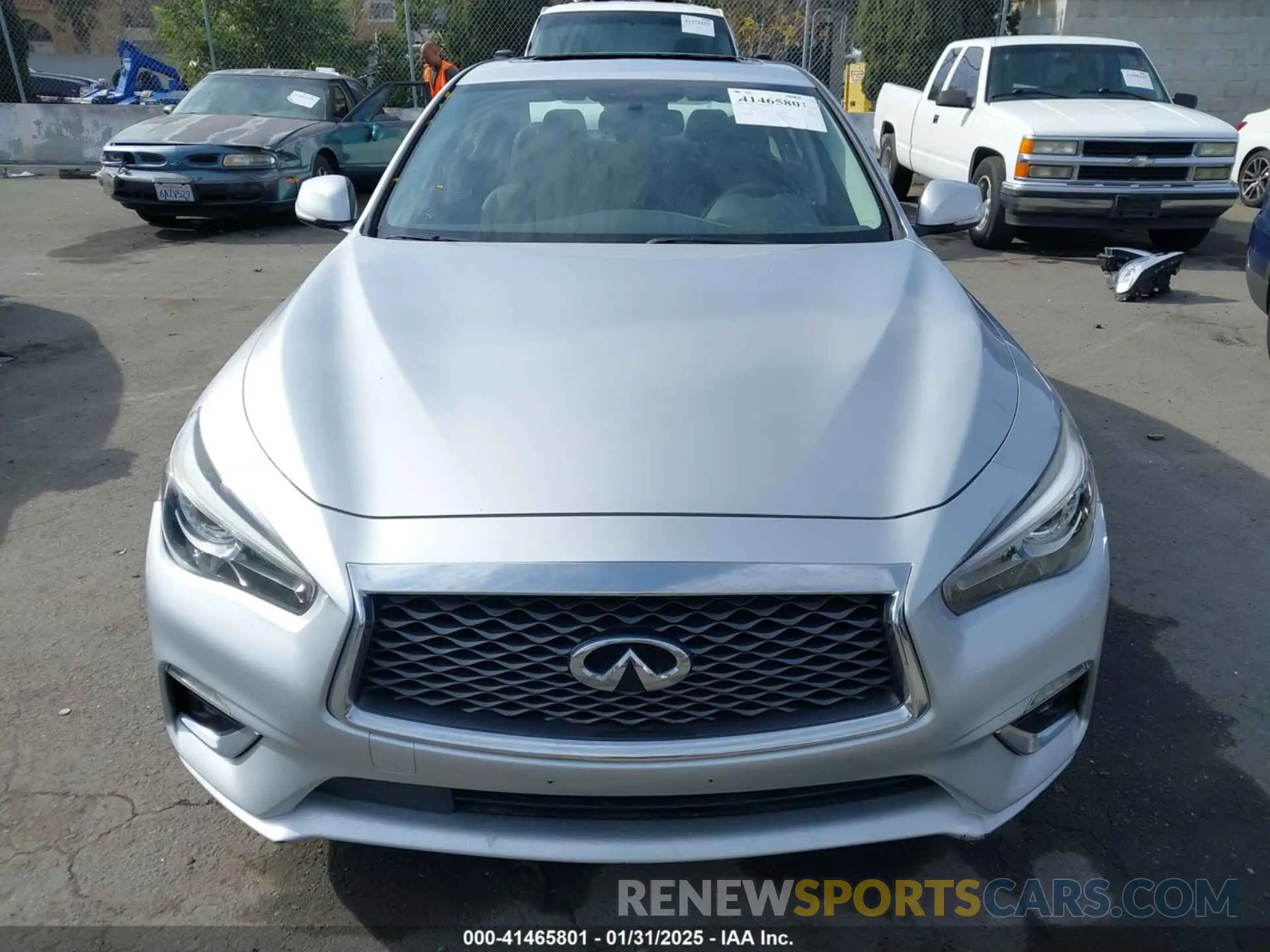 11 fotografías del automóvil dañado JN1EV7AP3KM541960 INFINITI Q50 2019