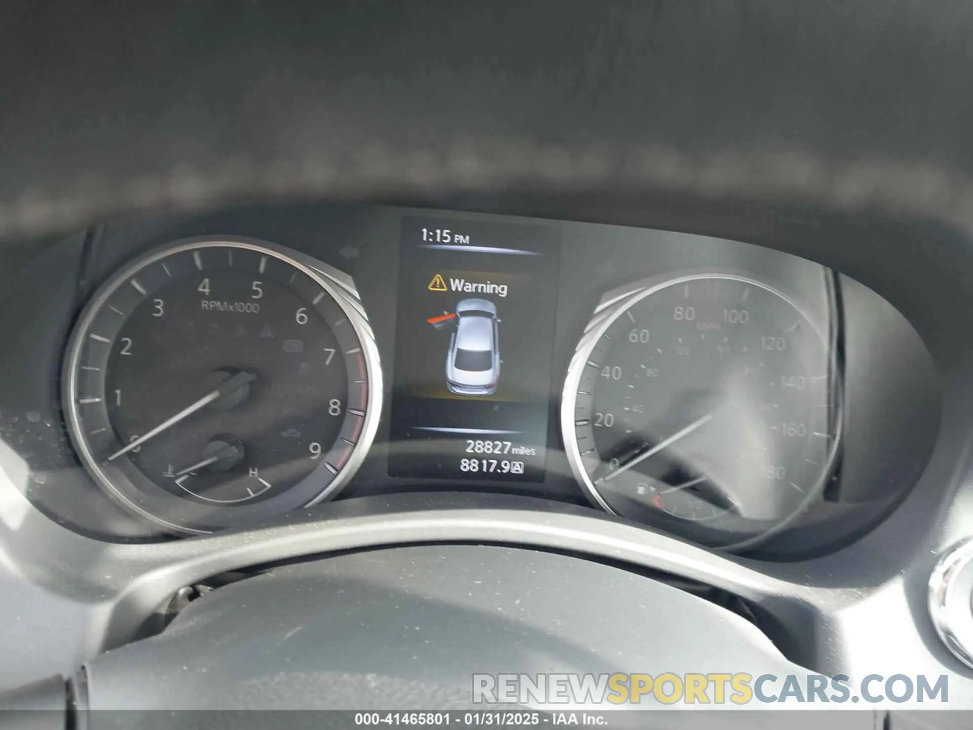 7 fotografías del automóvil dañado JN1EV7AP3KM541960 INFINITI Q50 2019