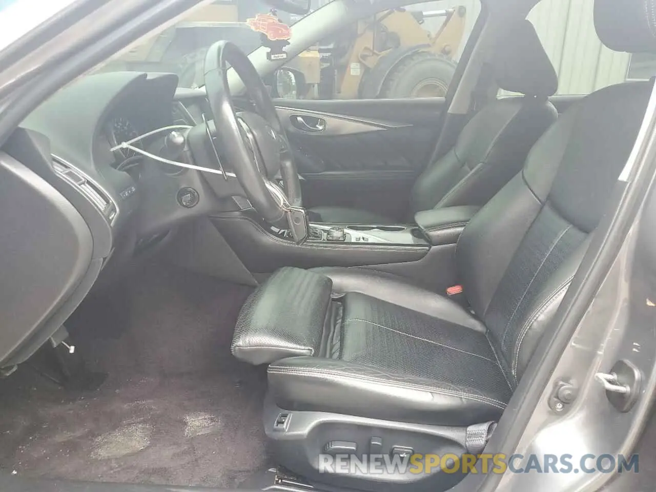 7 fotografías del automóvil dañado JN1EV7AP4KM510586 INFINITI Q50 2019