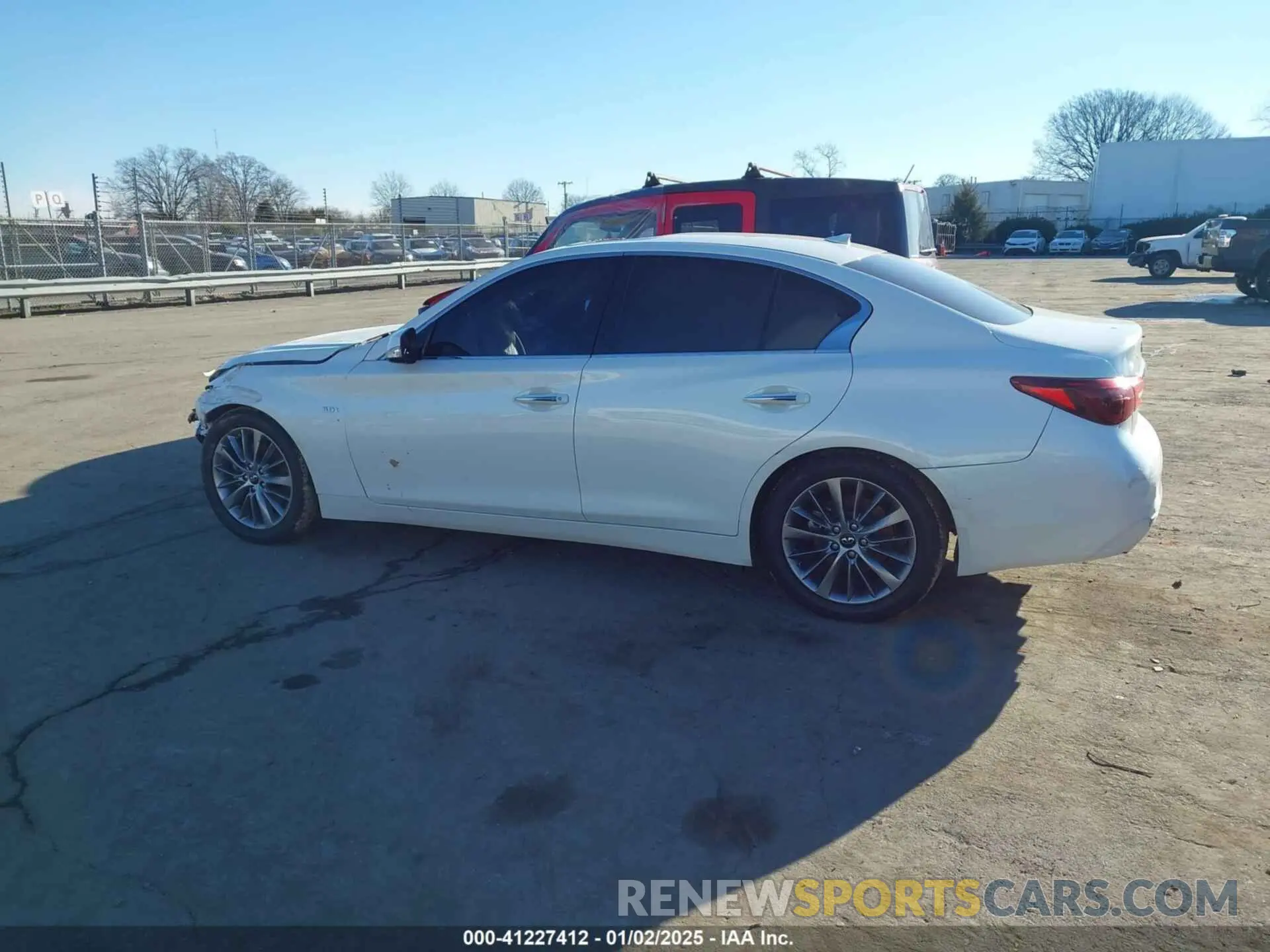 13 fotografías del automóvil dañado JN1EV7AP4KM510846 INFINITI Q50 2019