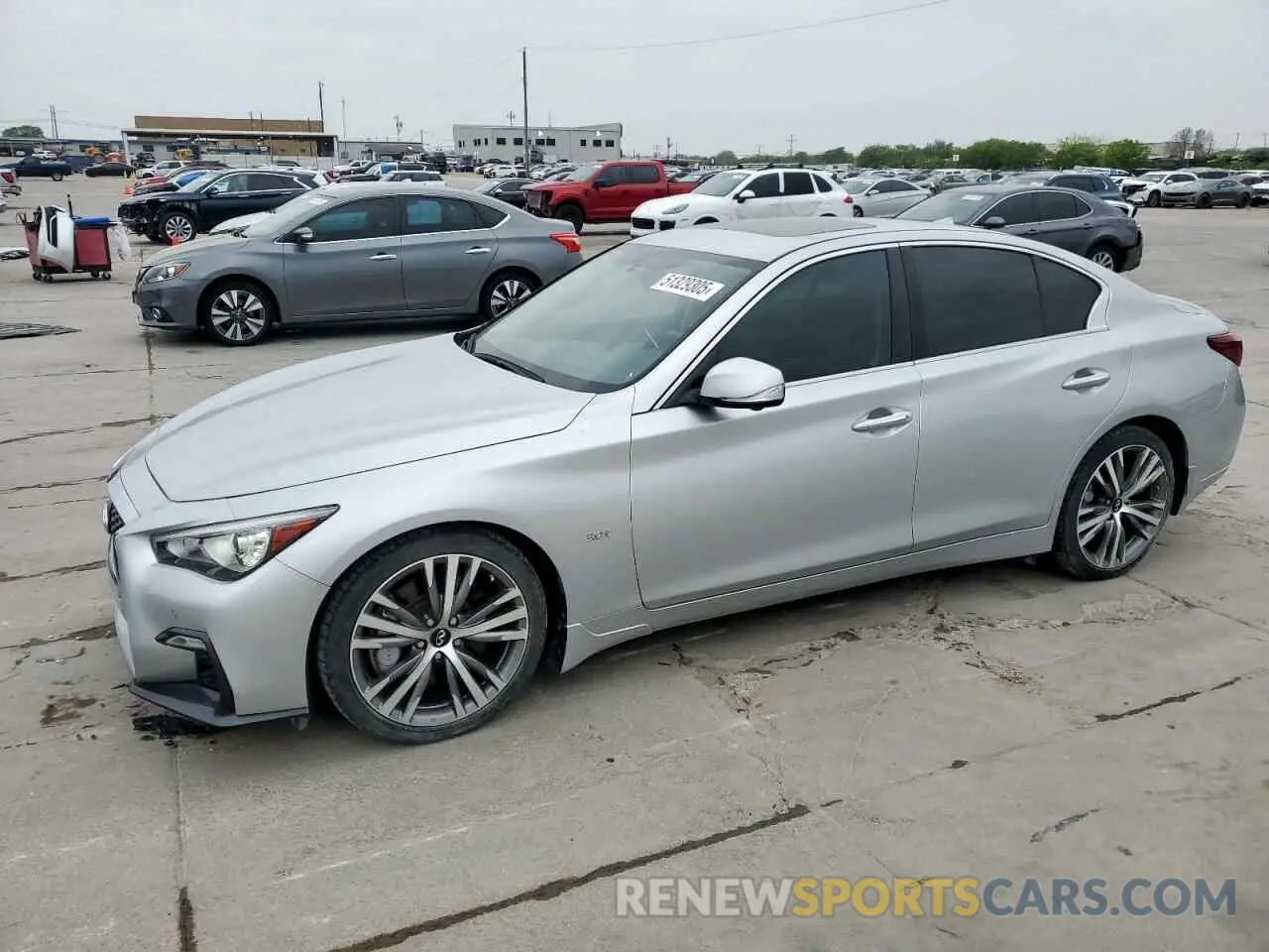 1 fotografías del automóvil dañado JN1EV7AP4KM511060 INFINITI Q50 2019