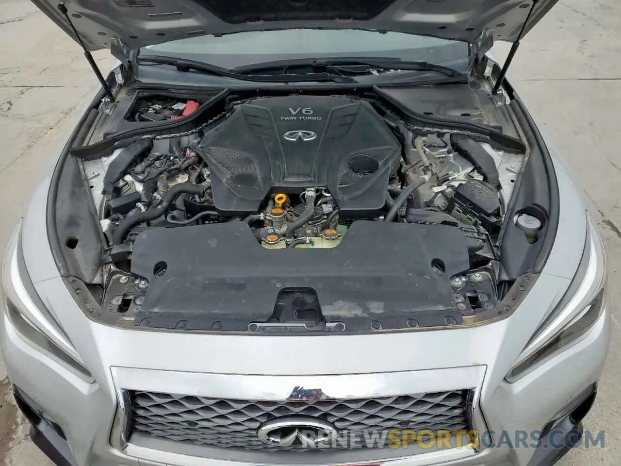 11 fotografías del automóvil dañado JN1EV7AP4KM511060 INFINITI Q50 2019