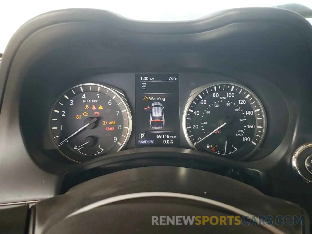 9 fotografías del automóvil dañado JN1EV7AP4KM515173 INFINITI Q50 2019