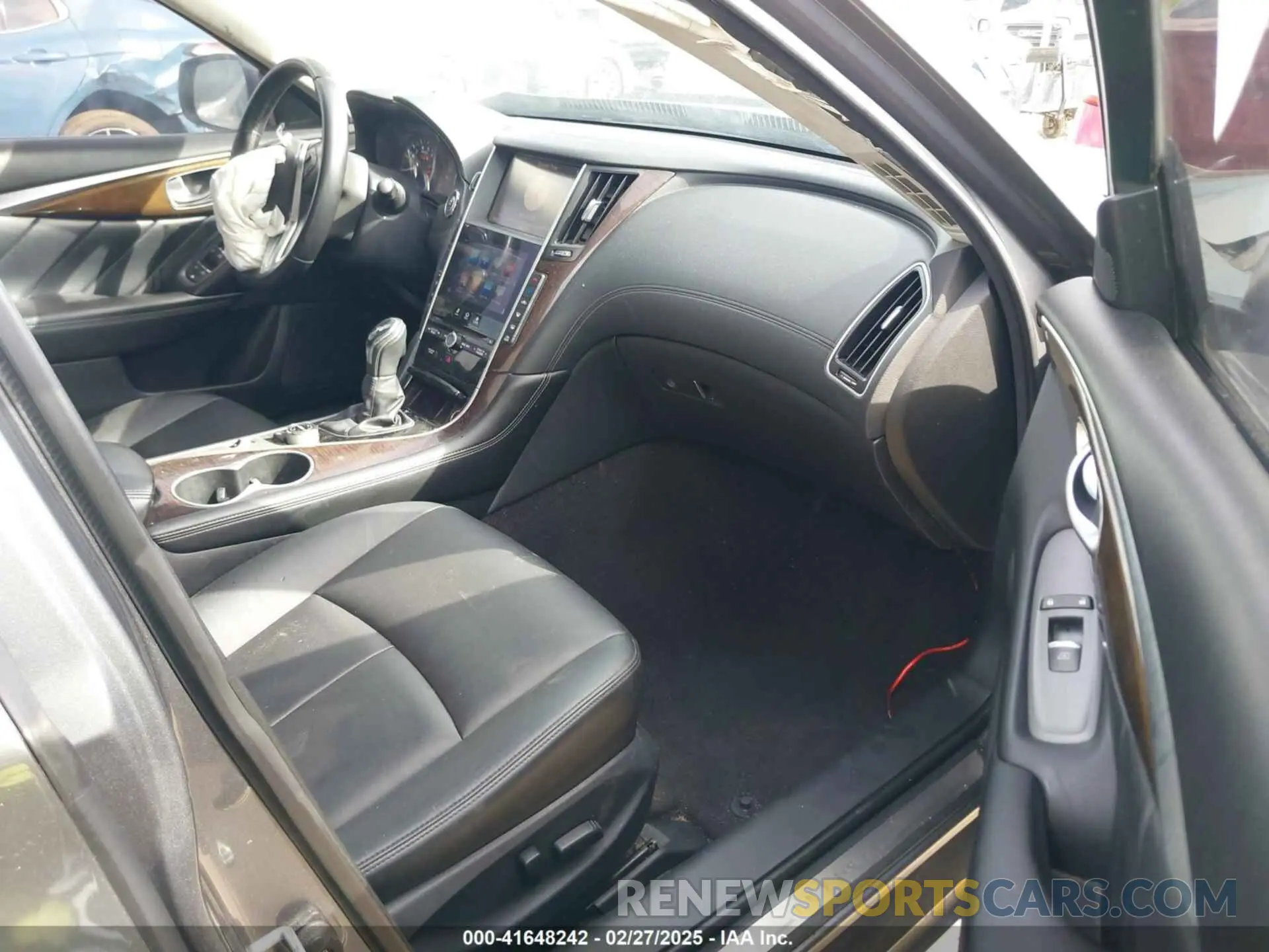 5 fotografías del automóvil dañado JN1EV7AP4KM517649 INFINITI Q50 2019