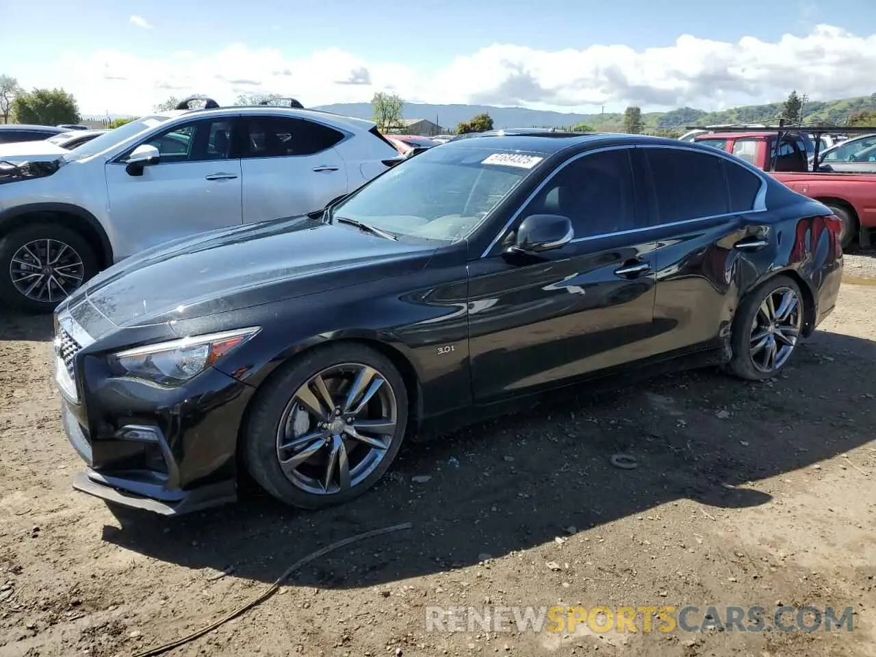 1 fotografías del automóvil dañado JN1EV7AP4KM519031 INFINITI Q50 2019