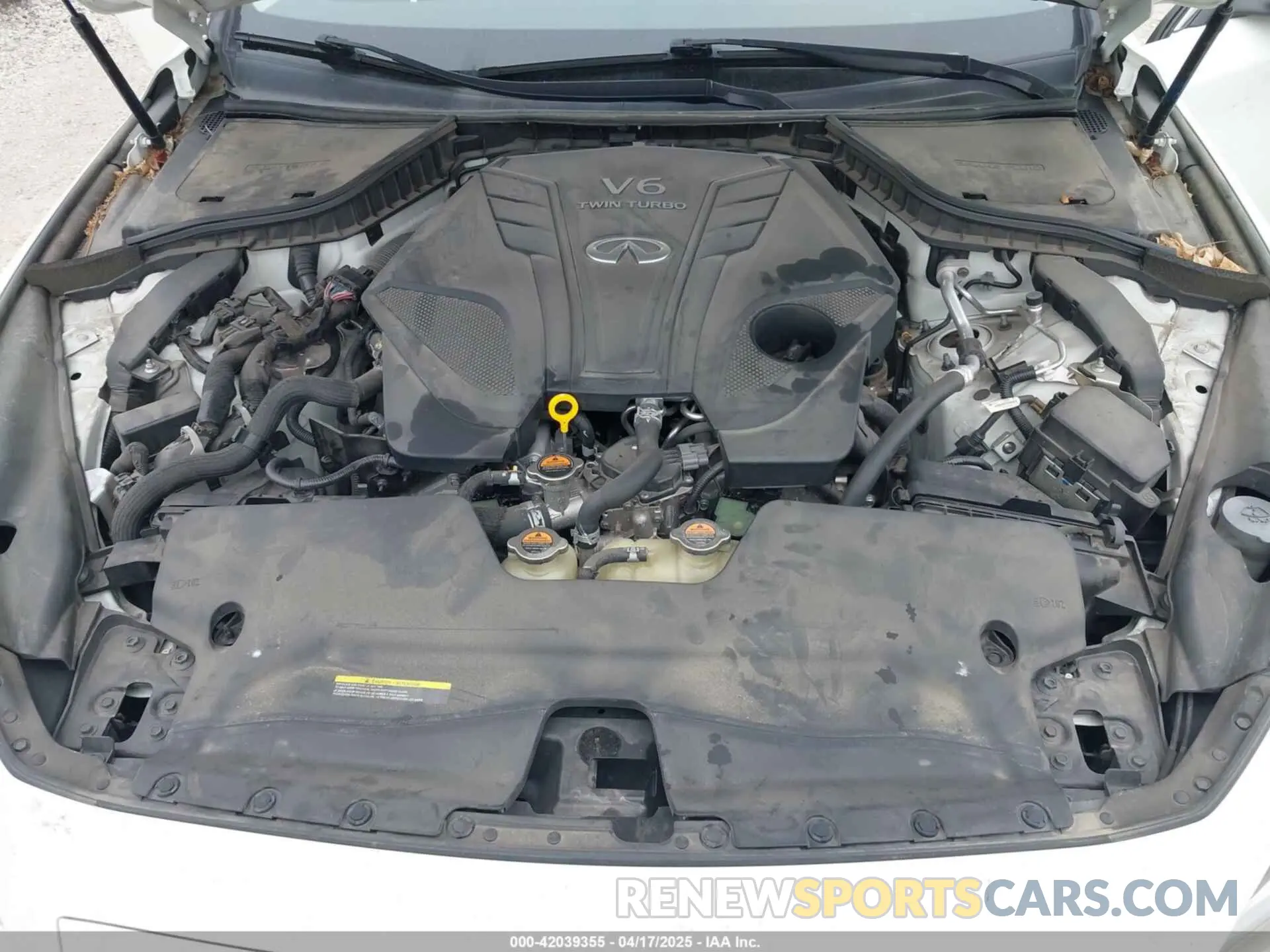 10 fotografías del automóvil dañado JN1EV7AP5KM512511 INFINITI Q50 2019