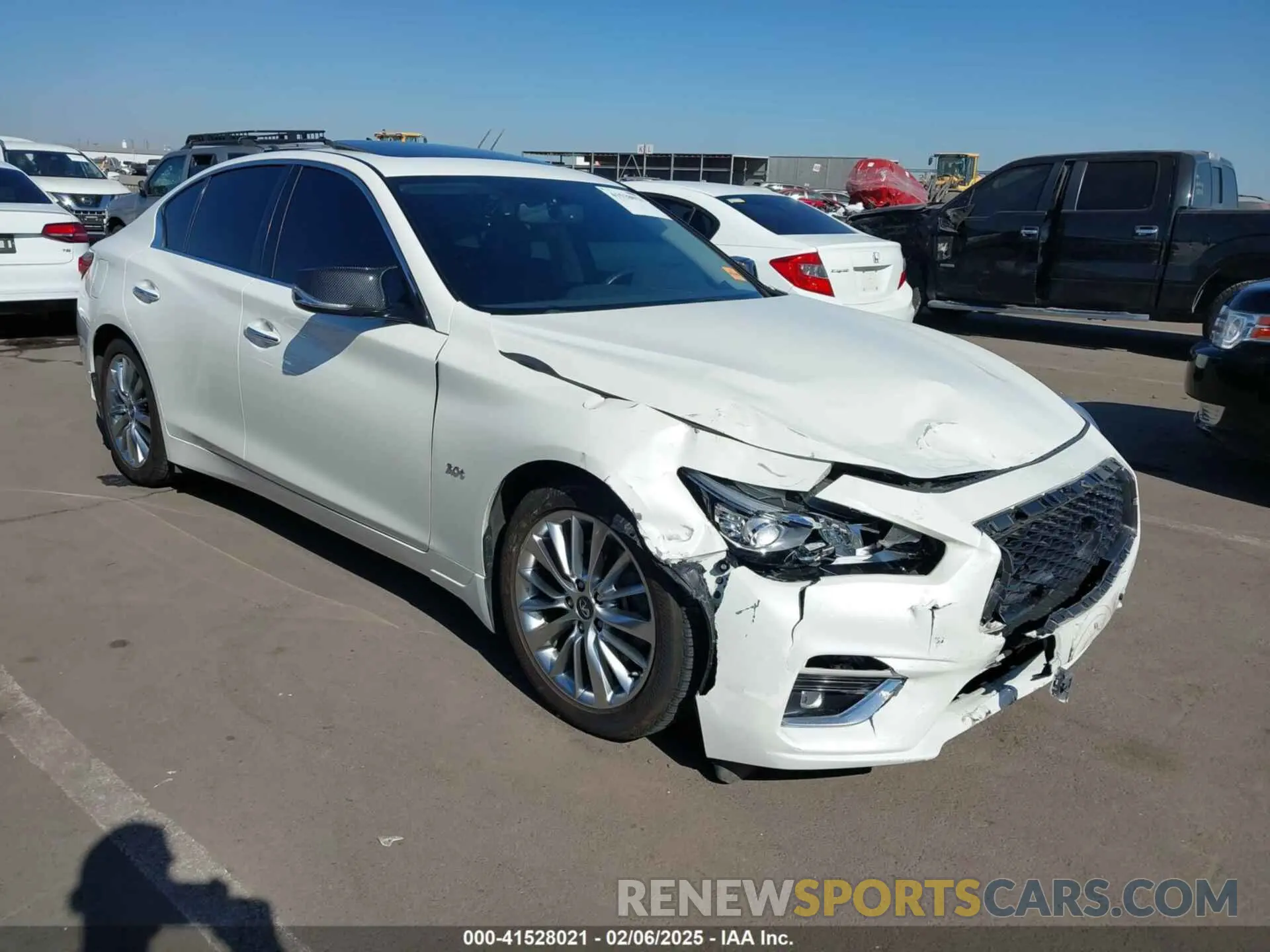 1 fotografías del automóvil dañado JN1EV7AP5KM514713 INFINITI Q50 2019