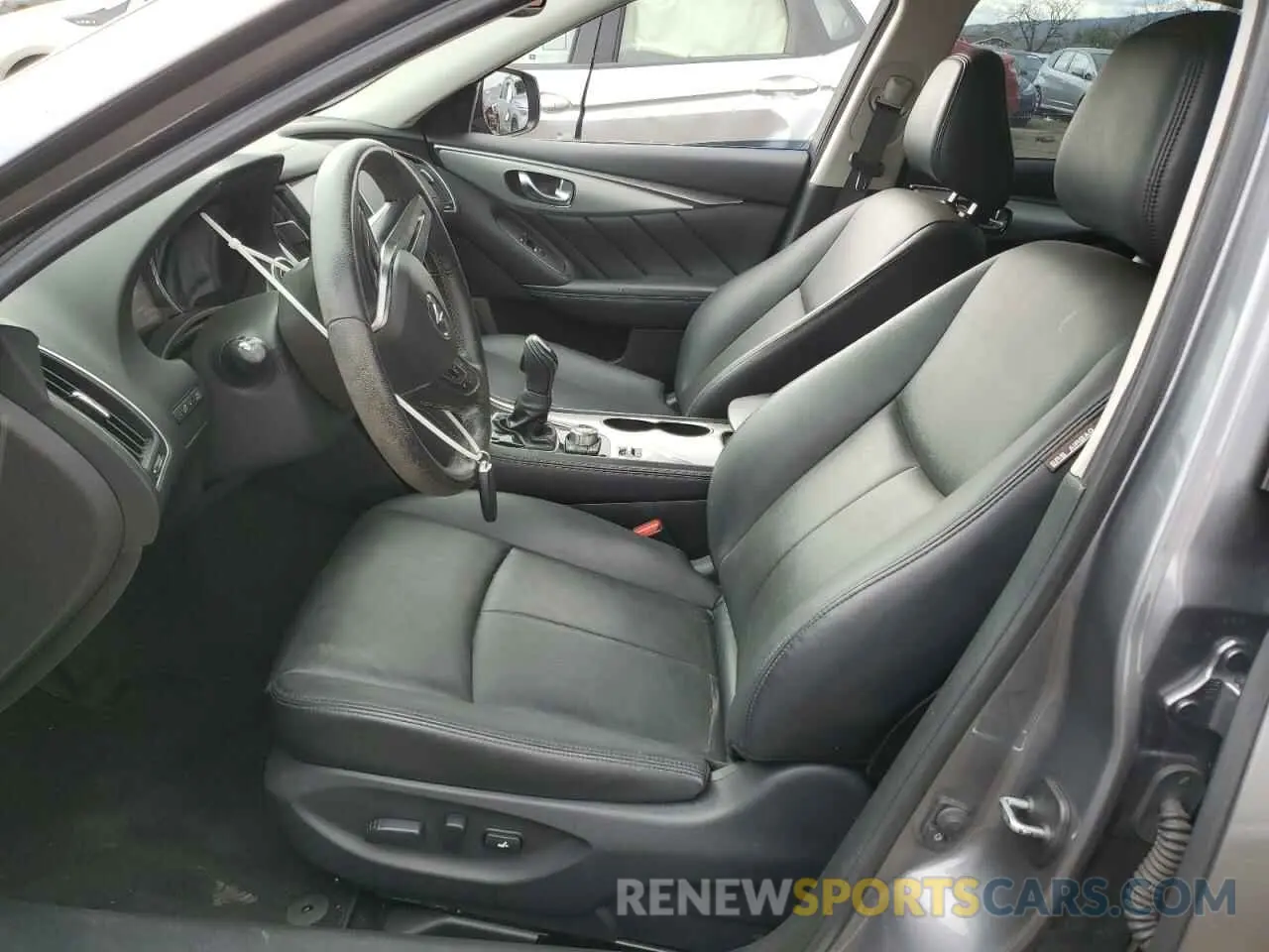 7 fotografías del automóvil dañado JN1EV7AP5KM540020 INFINITI Q50 2019