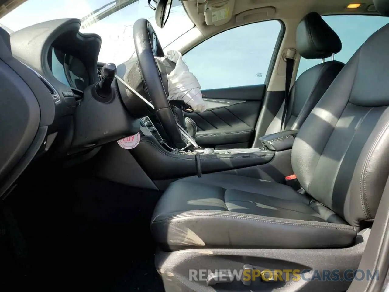 7 fotografías del automóvil dañado JN1EV7AP5KM543452 INFINITI Q50 2019