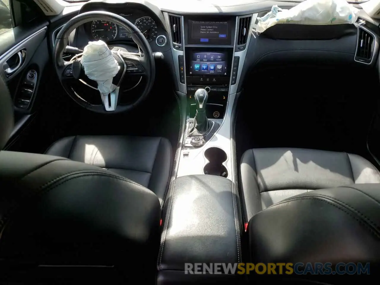 8 fotografías del automóvil dañado JN1EV7AP5KM543452 INFINITI Q50 2019