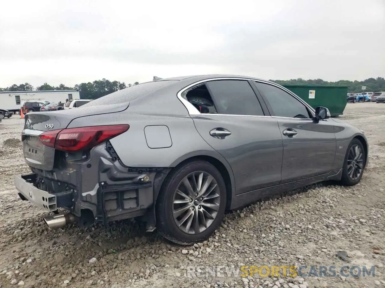 3 fotografías del automóvil dañado JN1EV7AP6KM516177 INFINITI Q50 2019