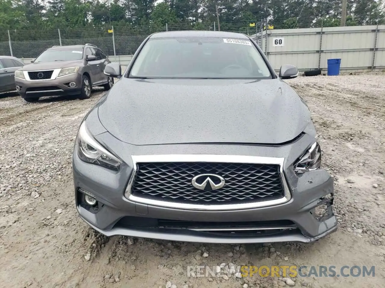5 fotografías del automóvil dañado JN1EV7AP6KM516177 INFINITI Q50 2019