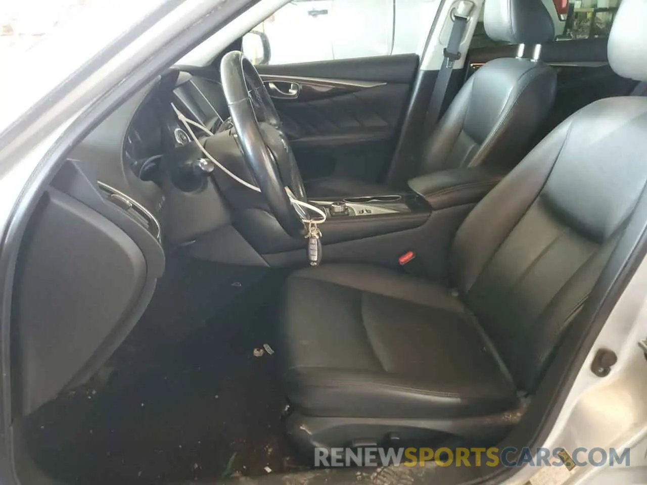7 fotografías del automóvil dañado JN1EV7AP6KM518012 INFINITI Q50 2019