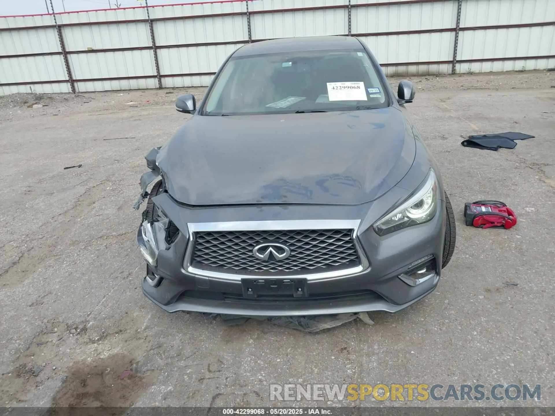 13 fotografías del automóvil dañado JN1EV7AP6KM518141 INFINITI Q50 2019