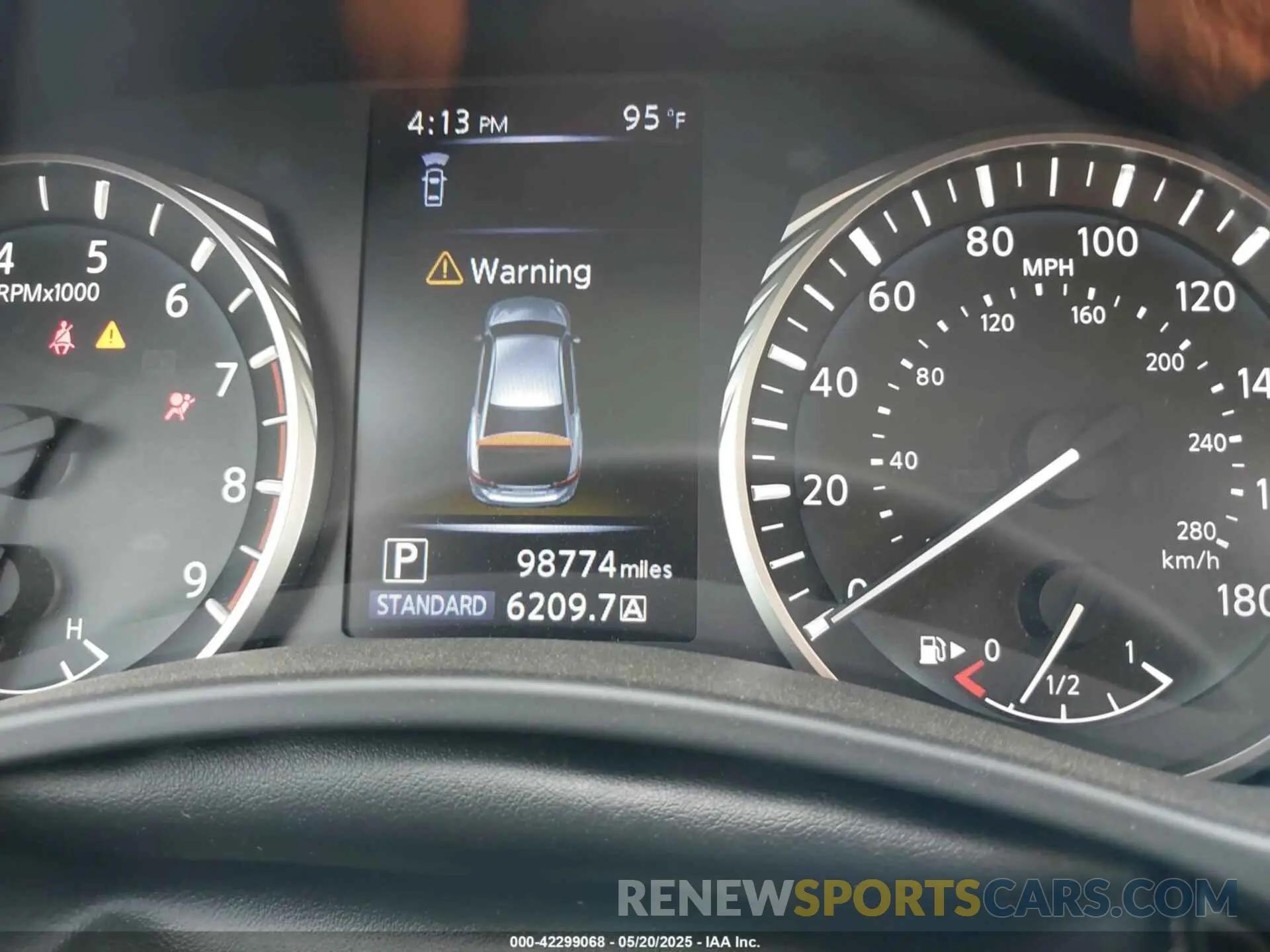 7 fotografías del automóvil dañado JN1EV7AP6KM518141 INFINITI Q50 2019