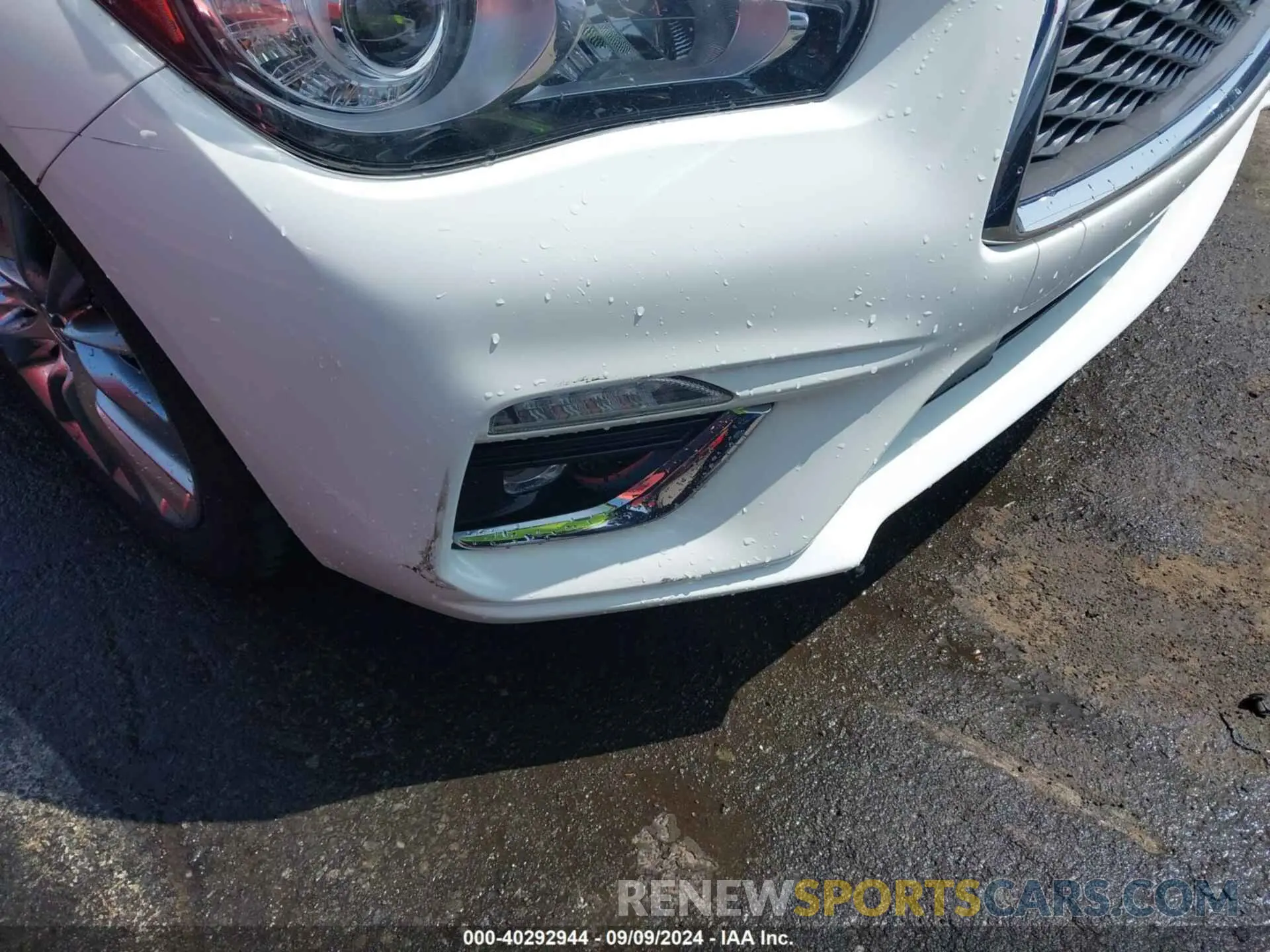 6 fotografías del automóvil dañado JN1EV7AP6KM518902 INFINITI Q50 2019