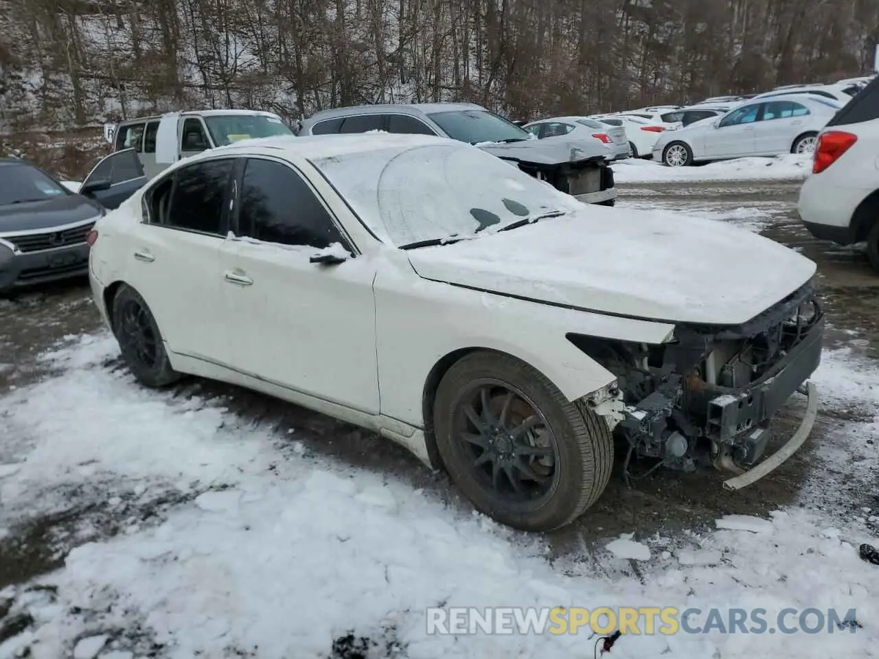 4 fotografías del automóvil dañado JN1EV7AP6KM519354 INFINITI Q50 2019