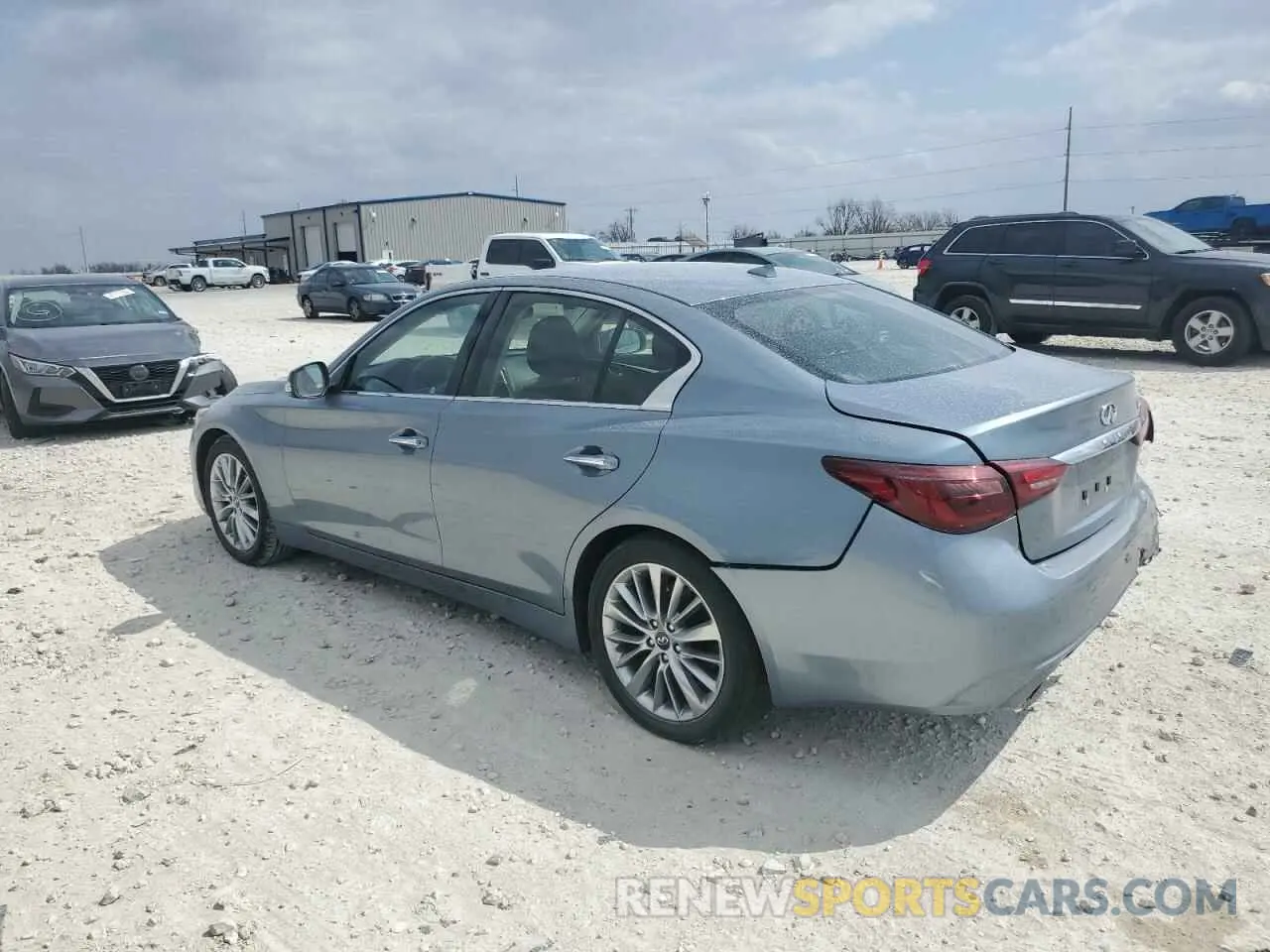 2 fotografías del automóvil dañado JN1EV7AP6KM519371 INFINITI Q50 2019