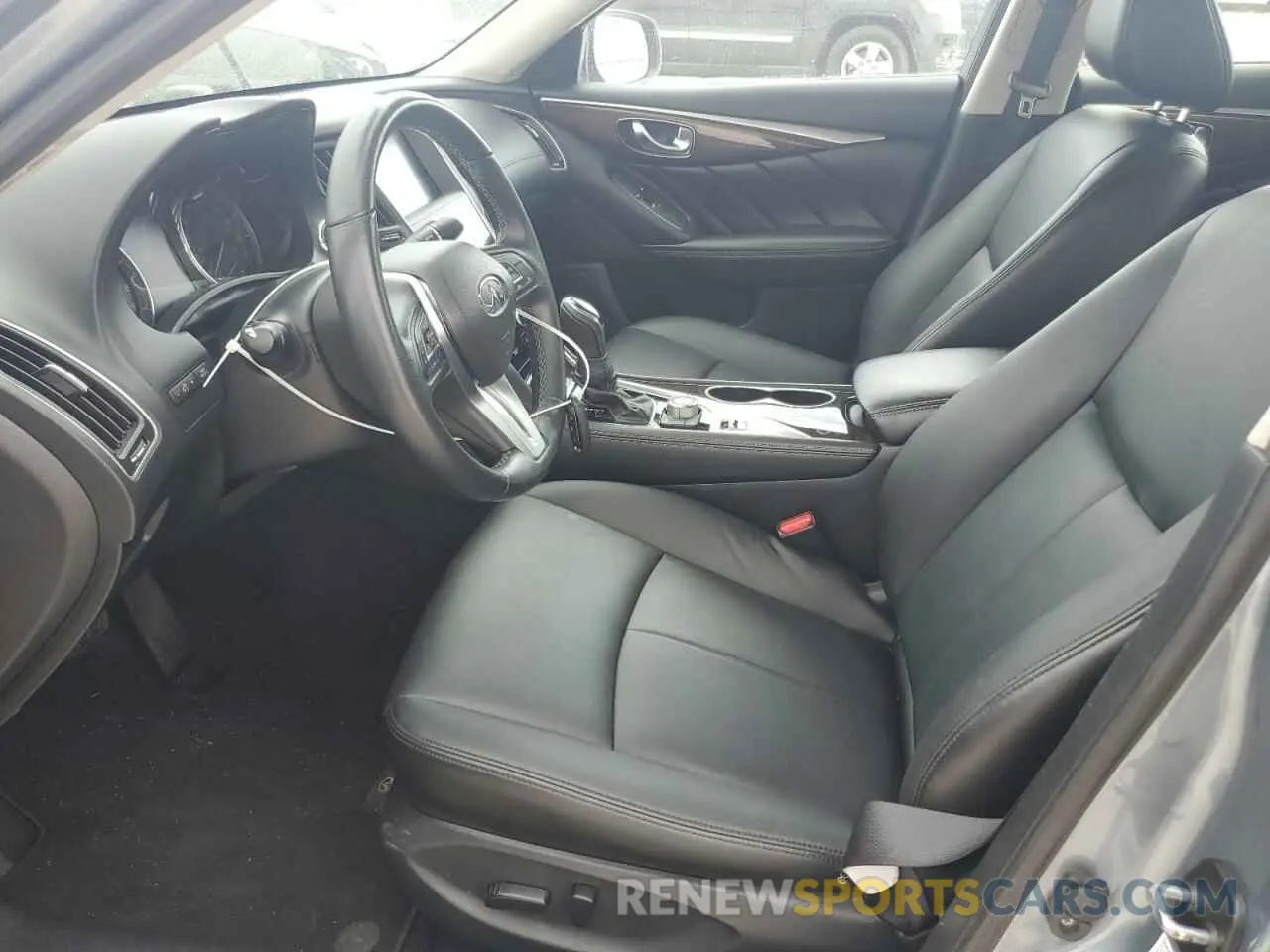 7 fotografías del automóvil dañado JN1EV7AP6KM519371 INFINITI Q50 2019