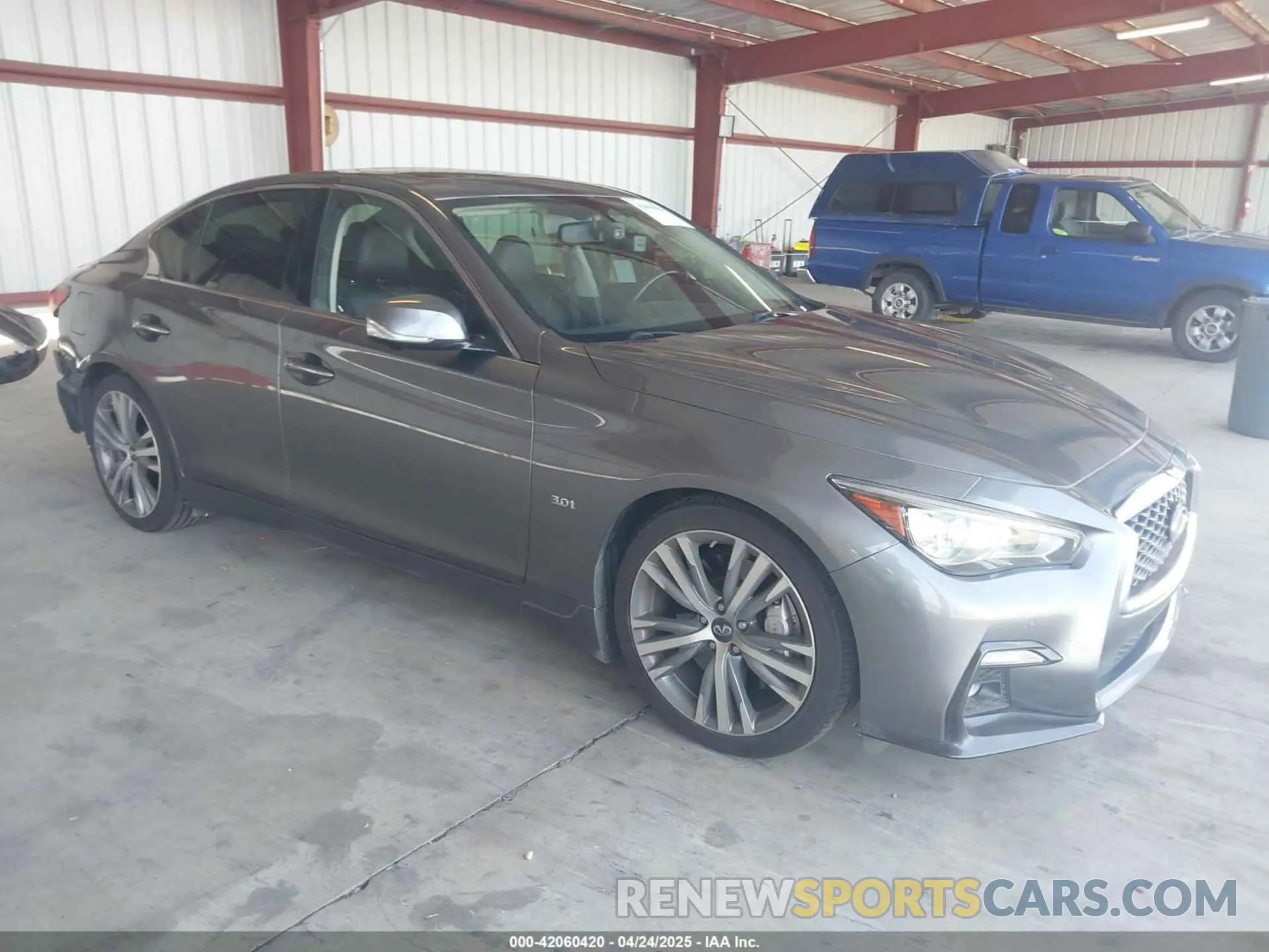 1 fotografías del automóvil dañado JN1EV7AP6KM541659 INFINITI Q50 2019