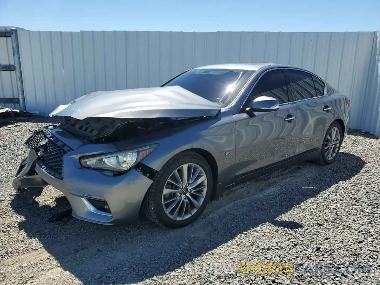 1 fotografías del automóvil dañado JN1EV7AP6KM543685 INFINITI Q50 2019