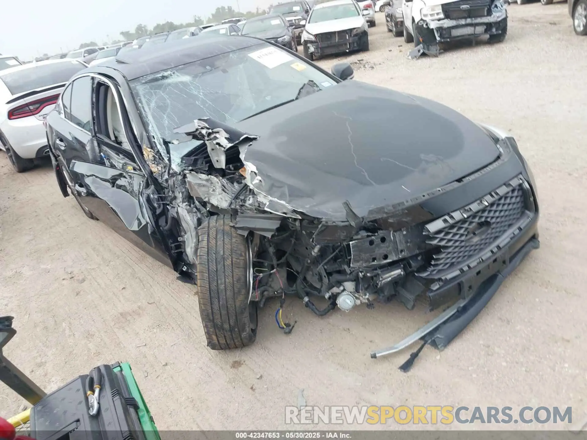 1 fotografías del automóvil dañado JN1EV7AP7KM519119 INFINITI Q50 2019