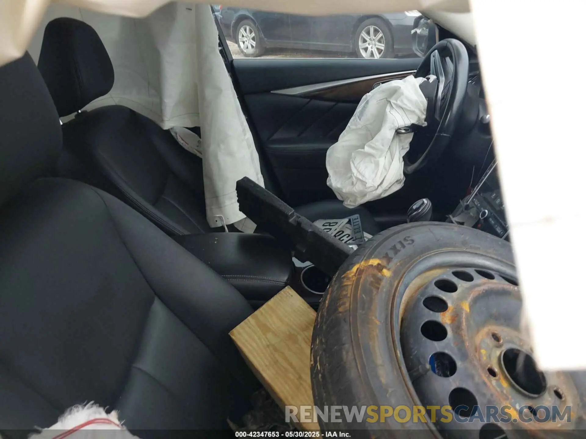 5 fotografías del automóvil dañado JN1EV7AP7KM519119 INFINITI Q50 2019