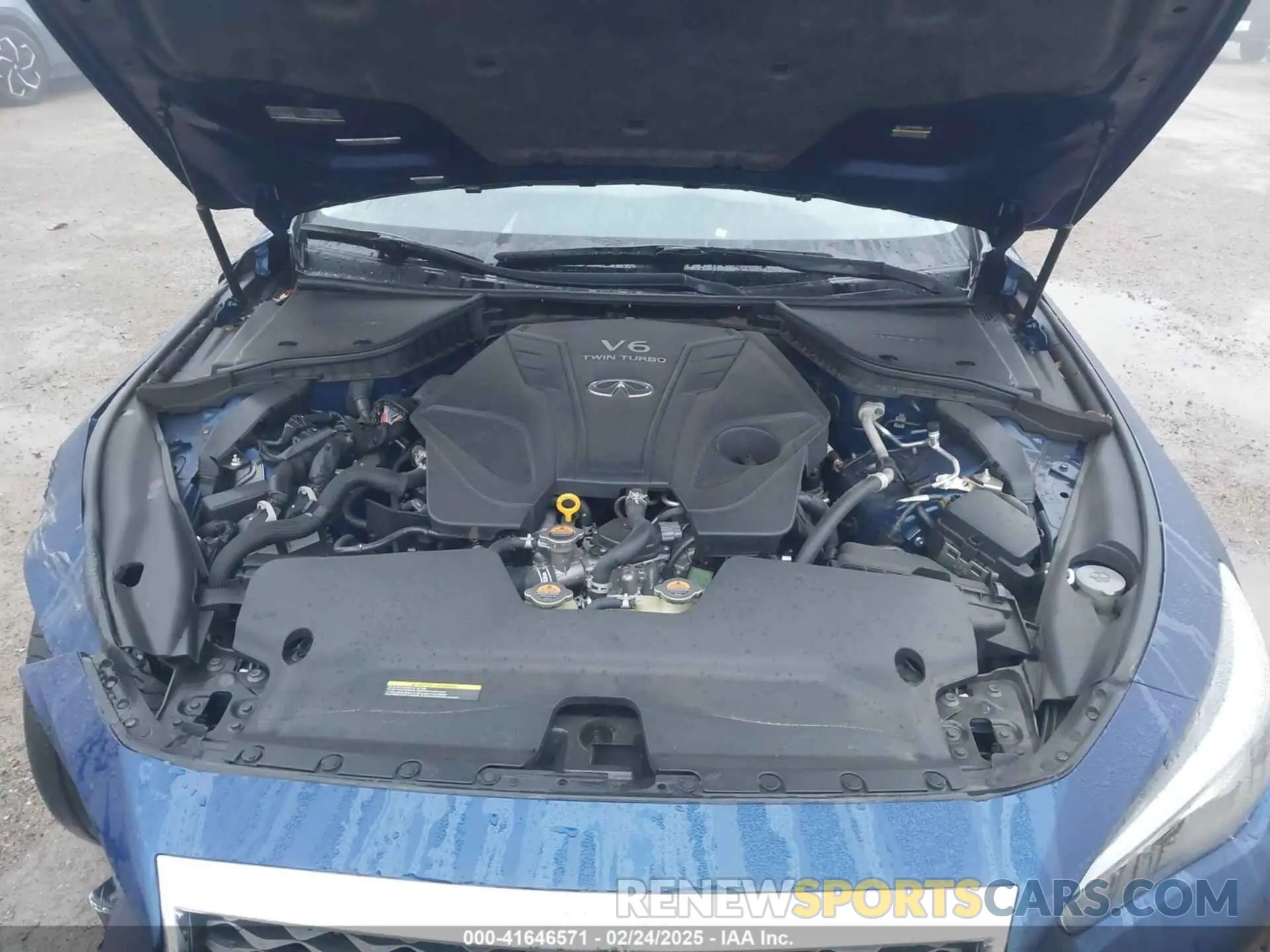 10 fotografías del automóvil dañado JN1EV7AP7KM519475 INFINITI Q50 2019