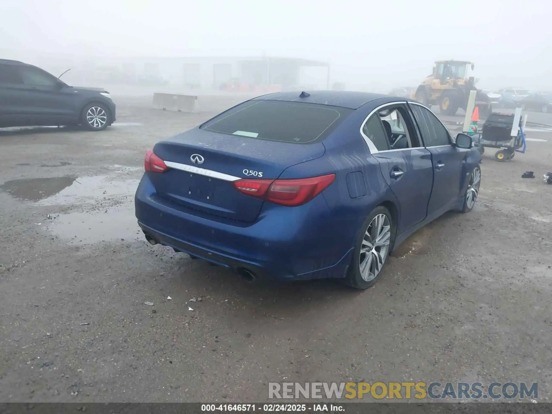 4 fotografías del automóvil dañado JN1EV7AP7KM519475 INFINITI Q50 2019