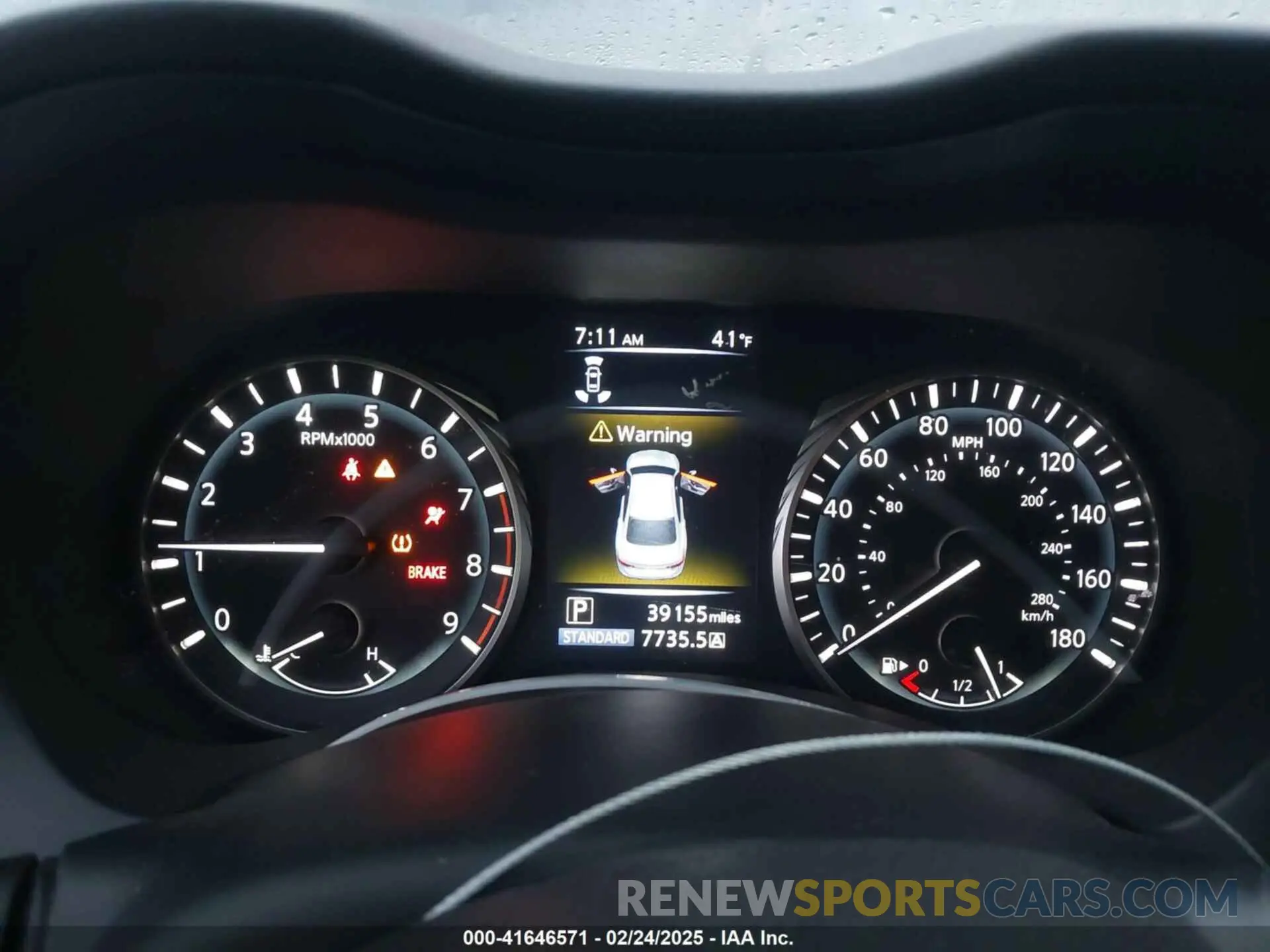 7 fotografías del automóvil dañado JN1EV7AP7KM519475 INFINITI Q50 2019