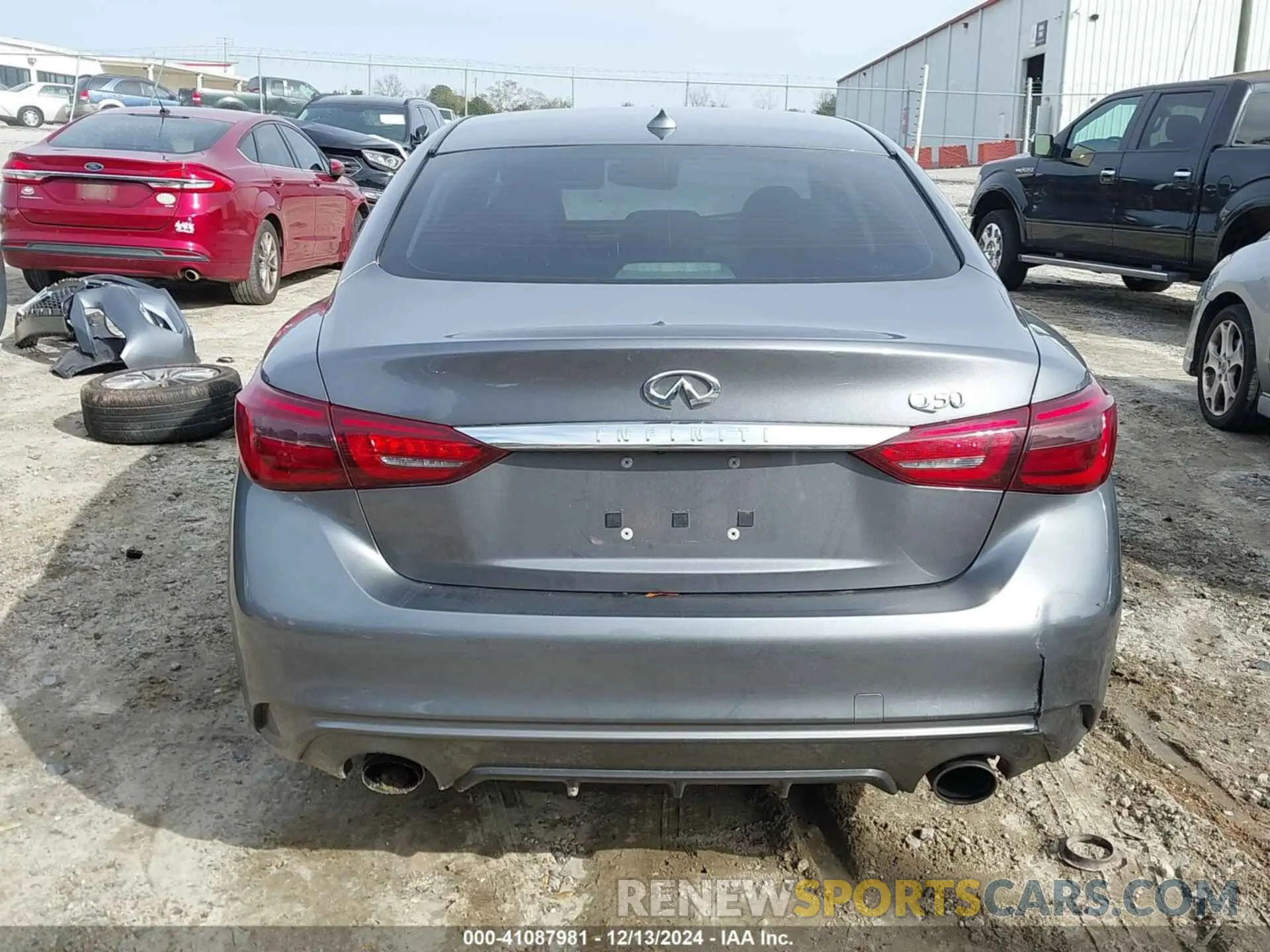 16 fotografías del automóvil dañado JN1EV7AP8KM513619 INFINITI Q50 2019