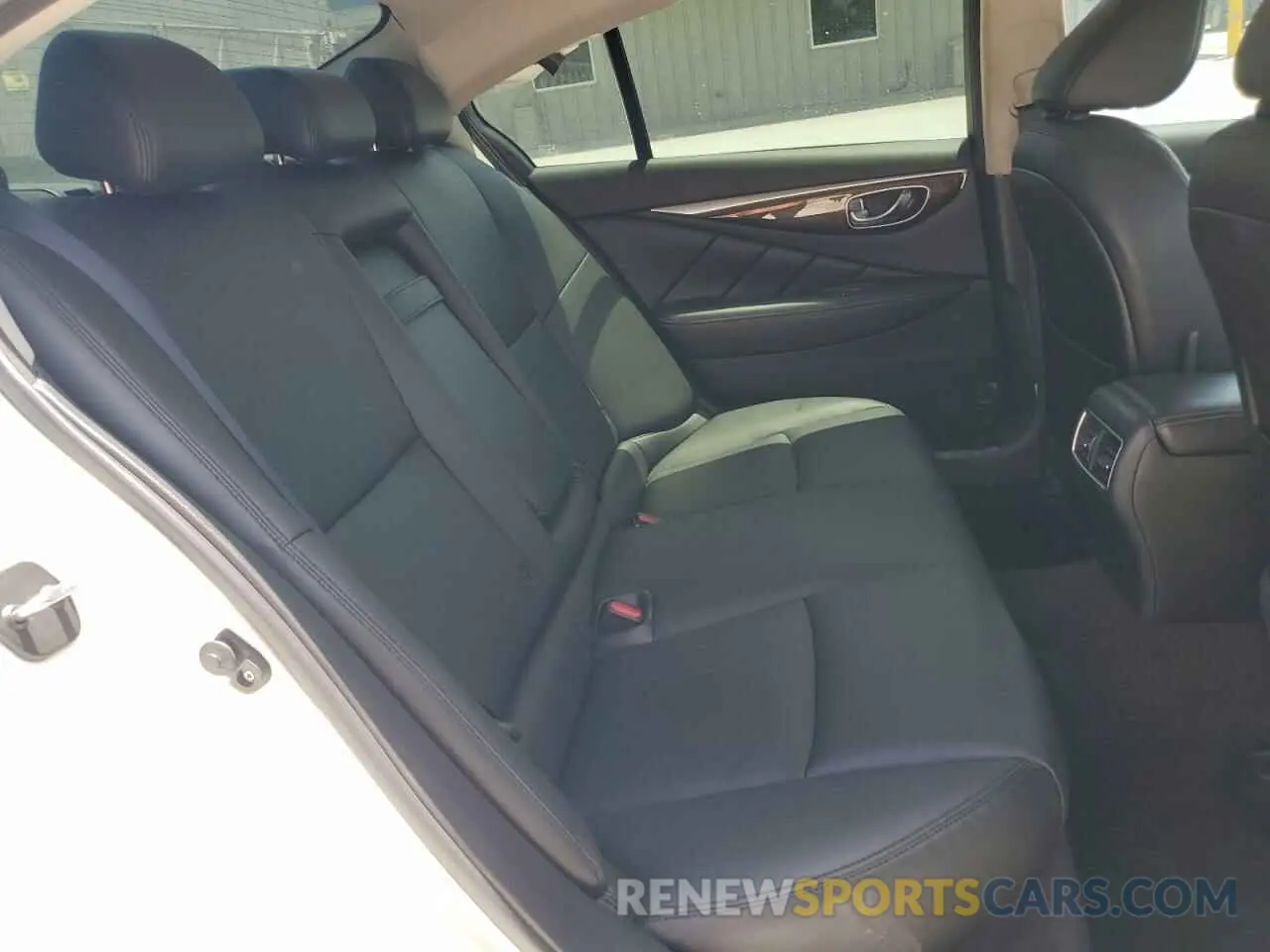 10 fotografías del automóvil dañado JN1EV7AP9KM513807 INFINITI Q50 2019