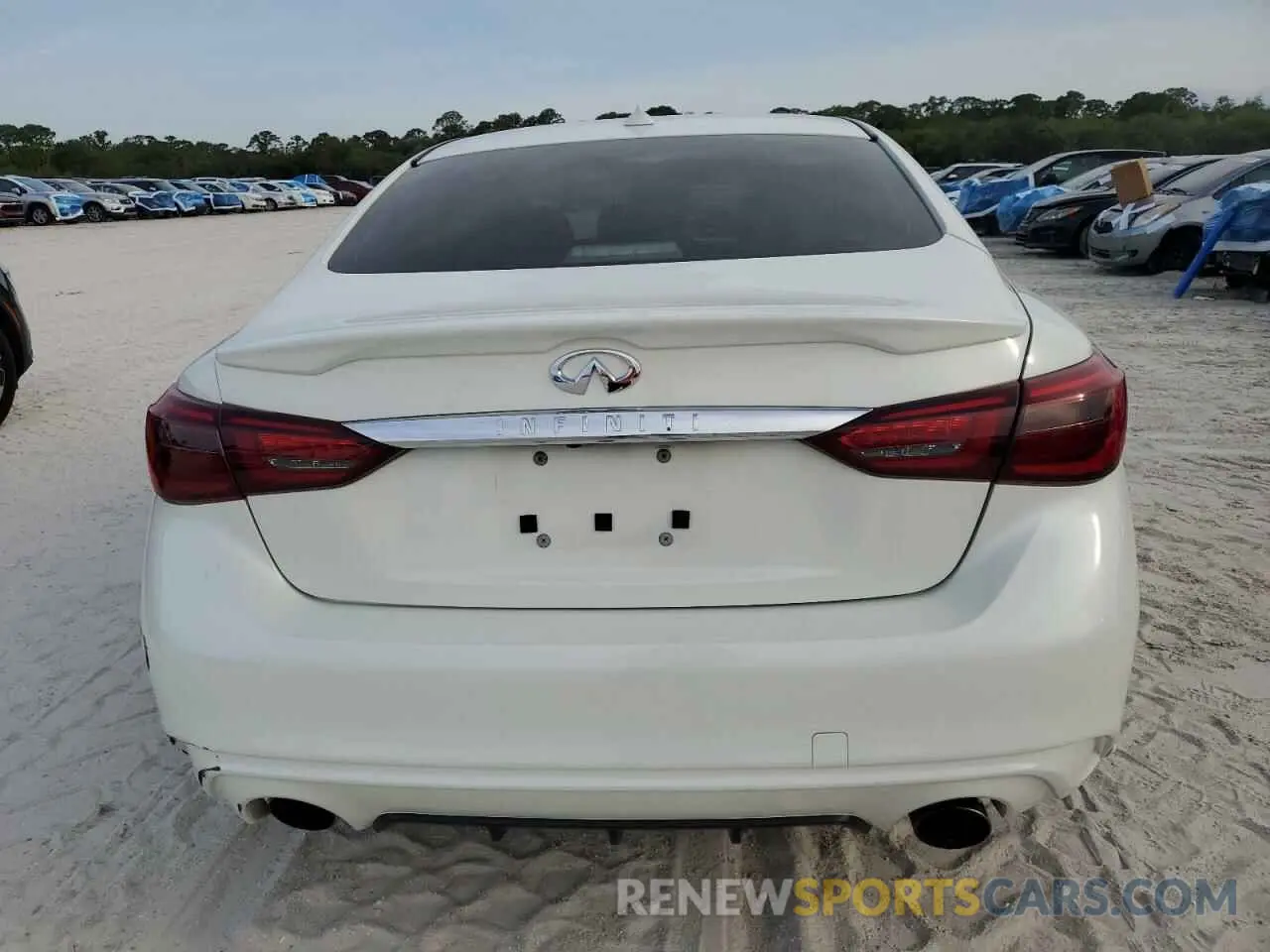 6 fotografías del automóvil dañado JN1EV7AP9KM513807 INFINITI Q50 2019