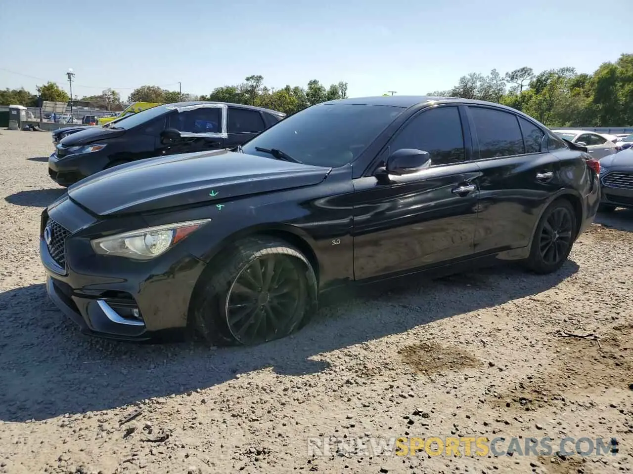 1 fotografías del automóvil dañado JN1EV7AP9KM515606 INFINITI Q50 2019