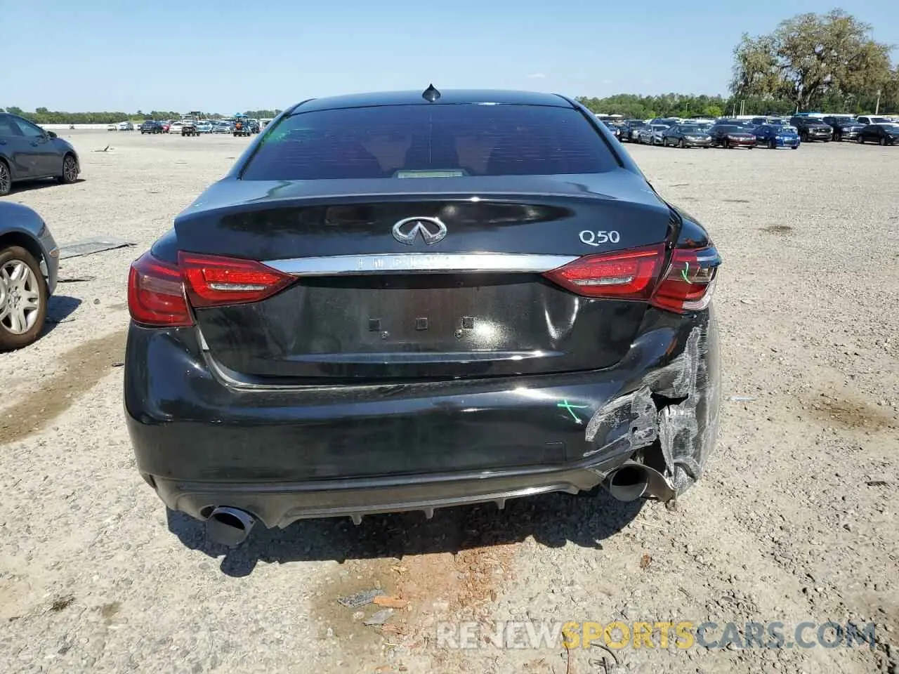 6 fotografías del automóvil dañado JN1EV7AP9KM515606 INFINITI Q50 2019