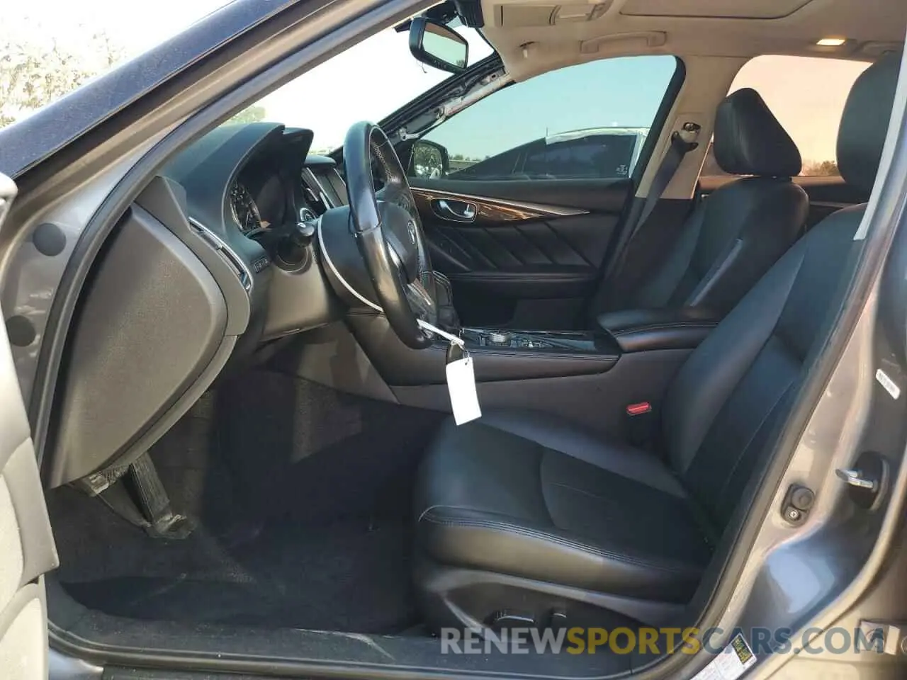 7 fotografías del automóvil dañado JN1EV7AP9KM515606 INFINITI Q50 2019