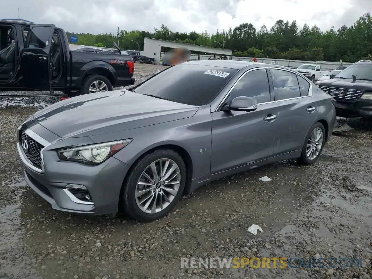 1 fotografías del automóvil dañado JN1EV7AP9KM518019 INFINITI Q50 2019