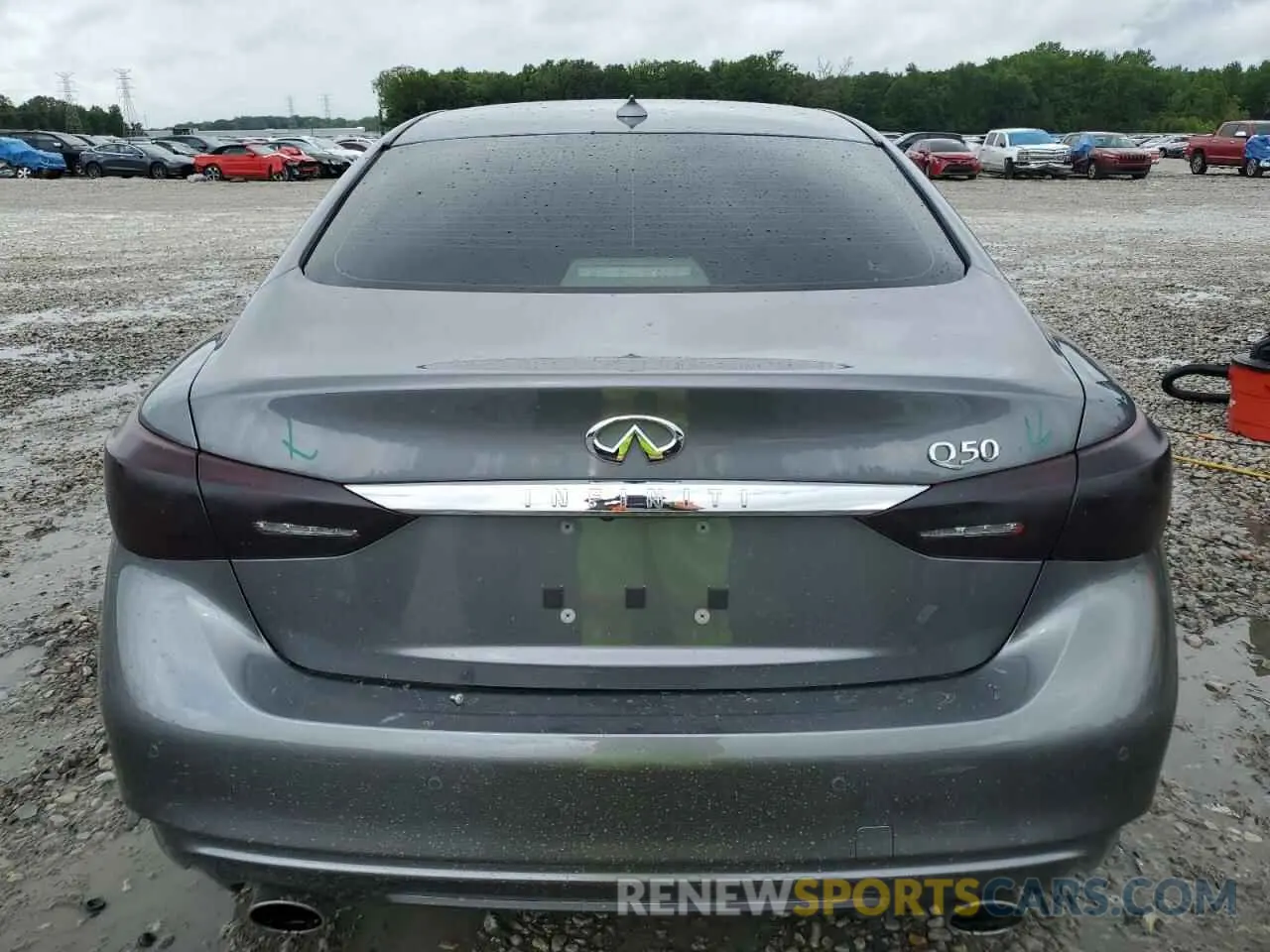 6 fotografías del automóvil dañado JN1EV7AP9KM518019 INFINITI Q50 2019